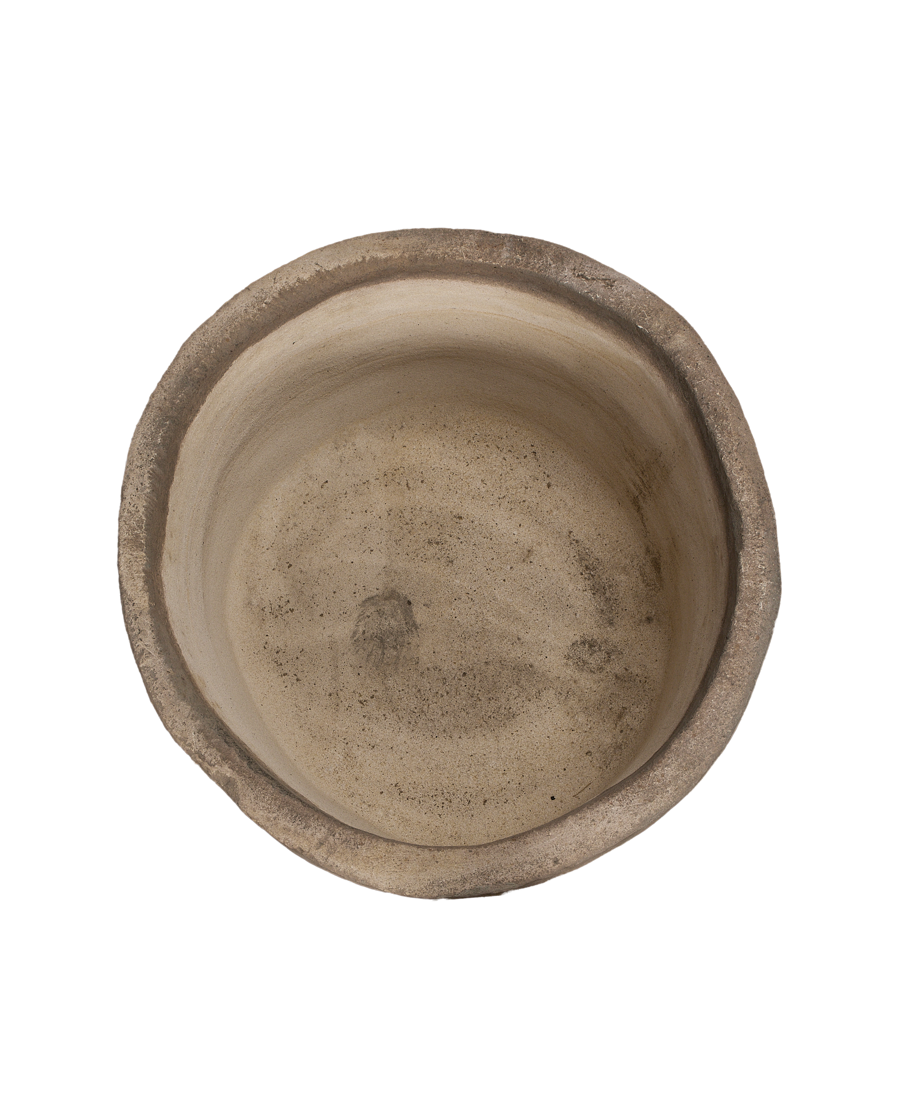 Limestone Trough - Round side view