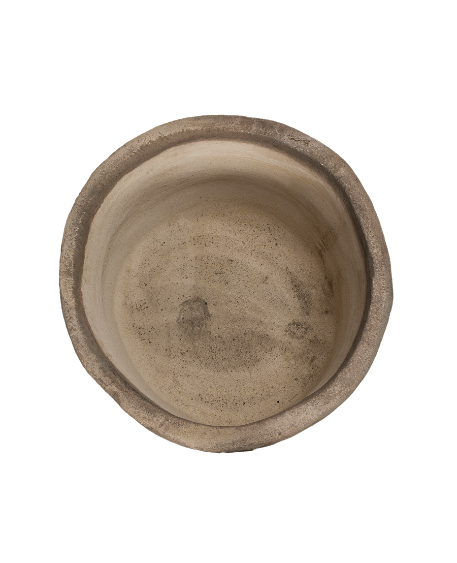Limestone Trough - Round side view