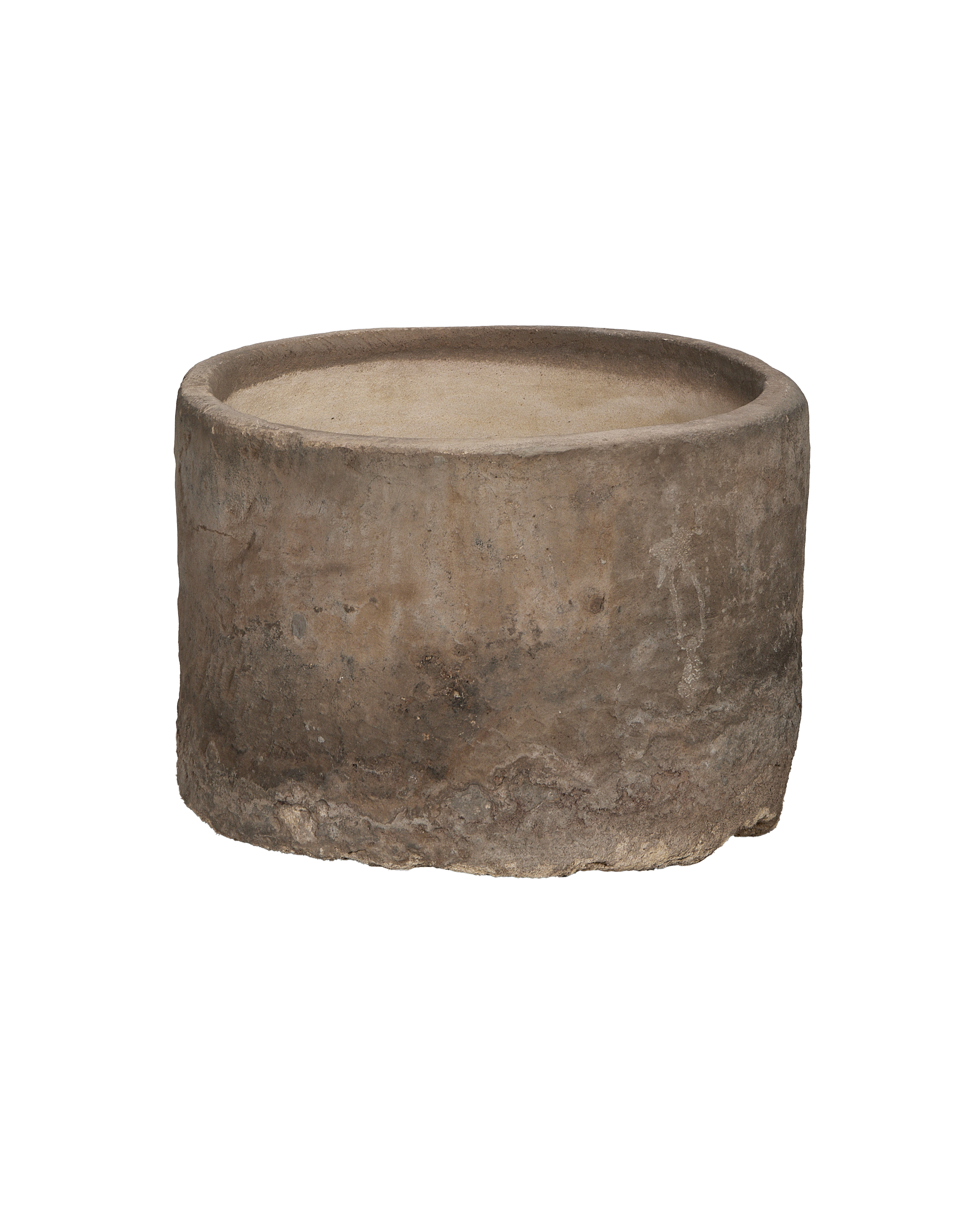 Limestone Trough - Round close-up