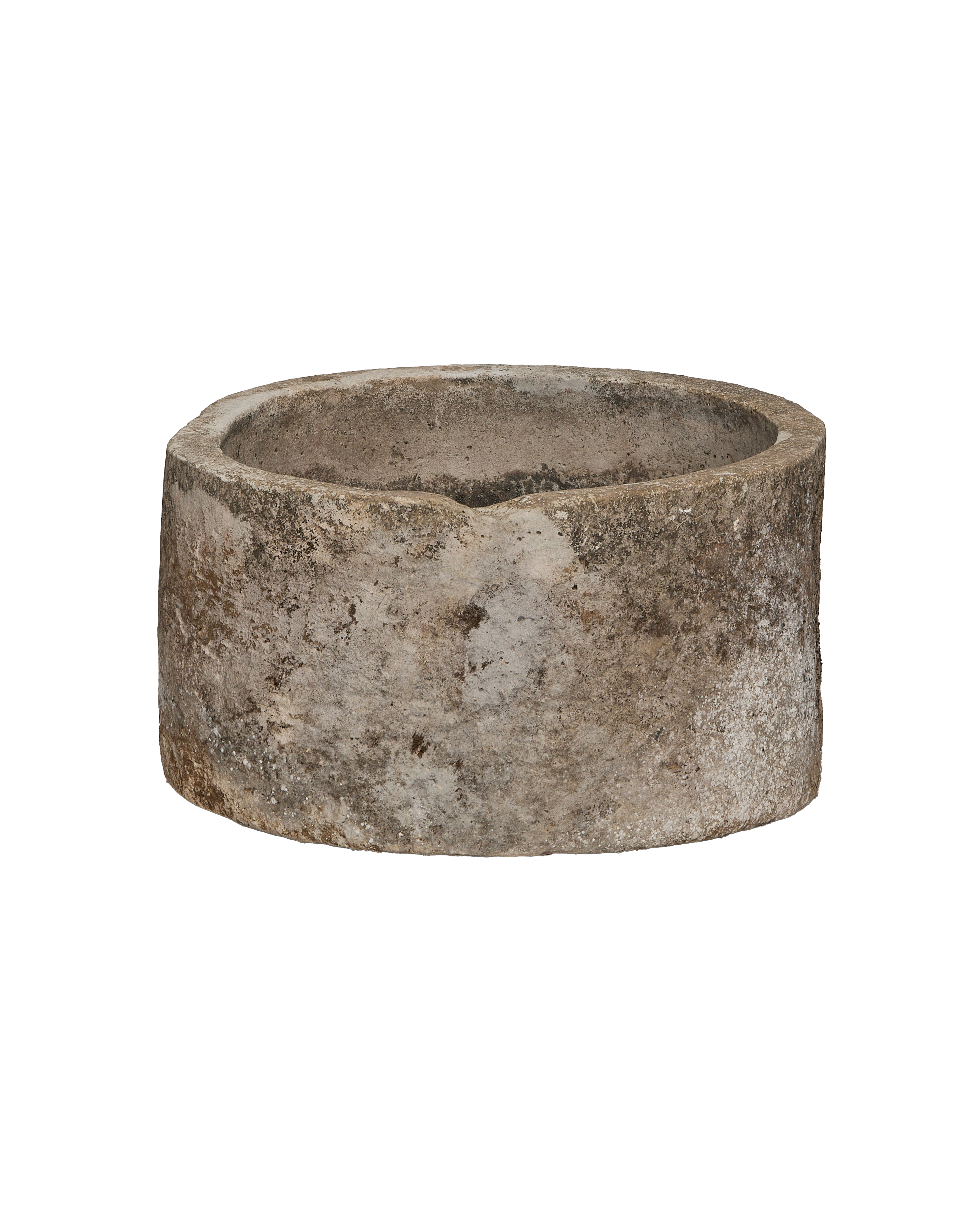 Limestone Trough - Round alternate angle