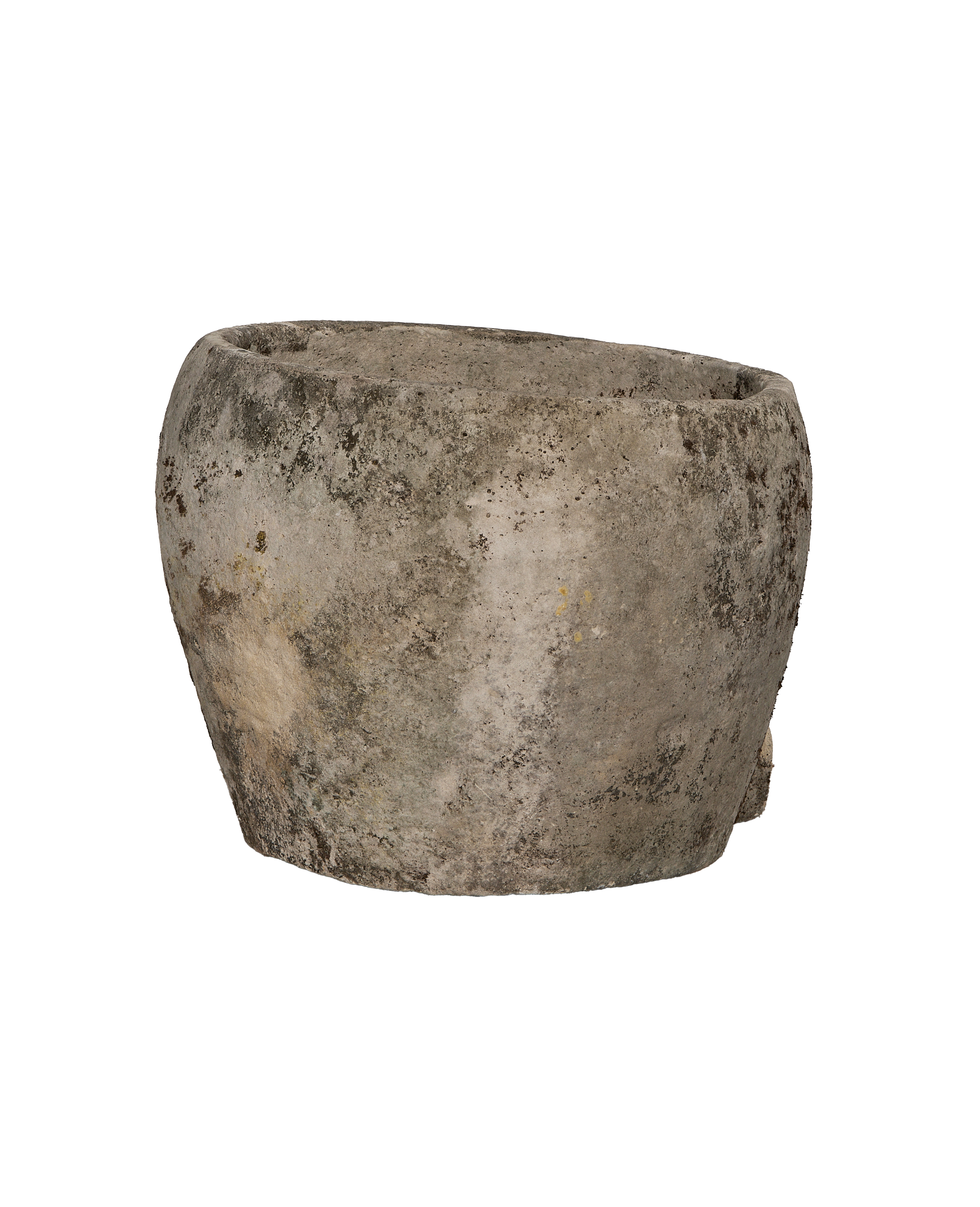Limestone Trough - Round detail view