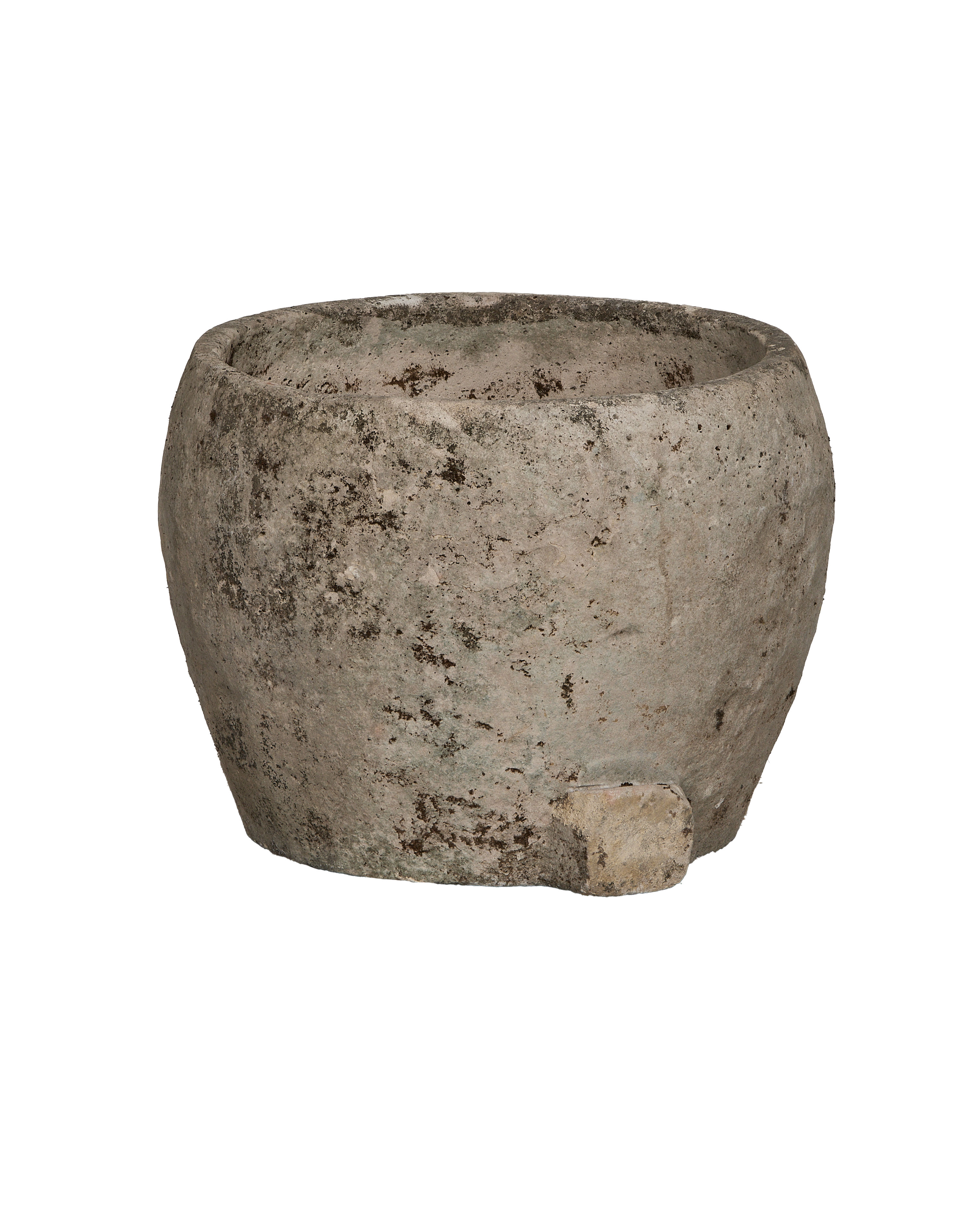 Limestone Trough - Round alternate angle