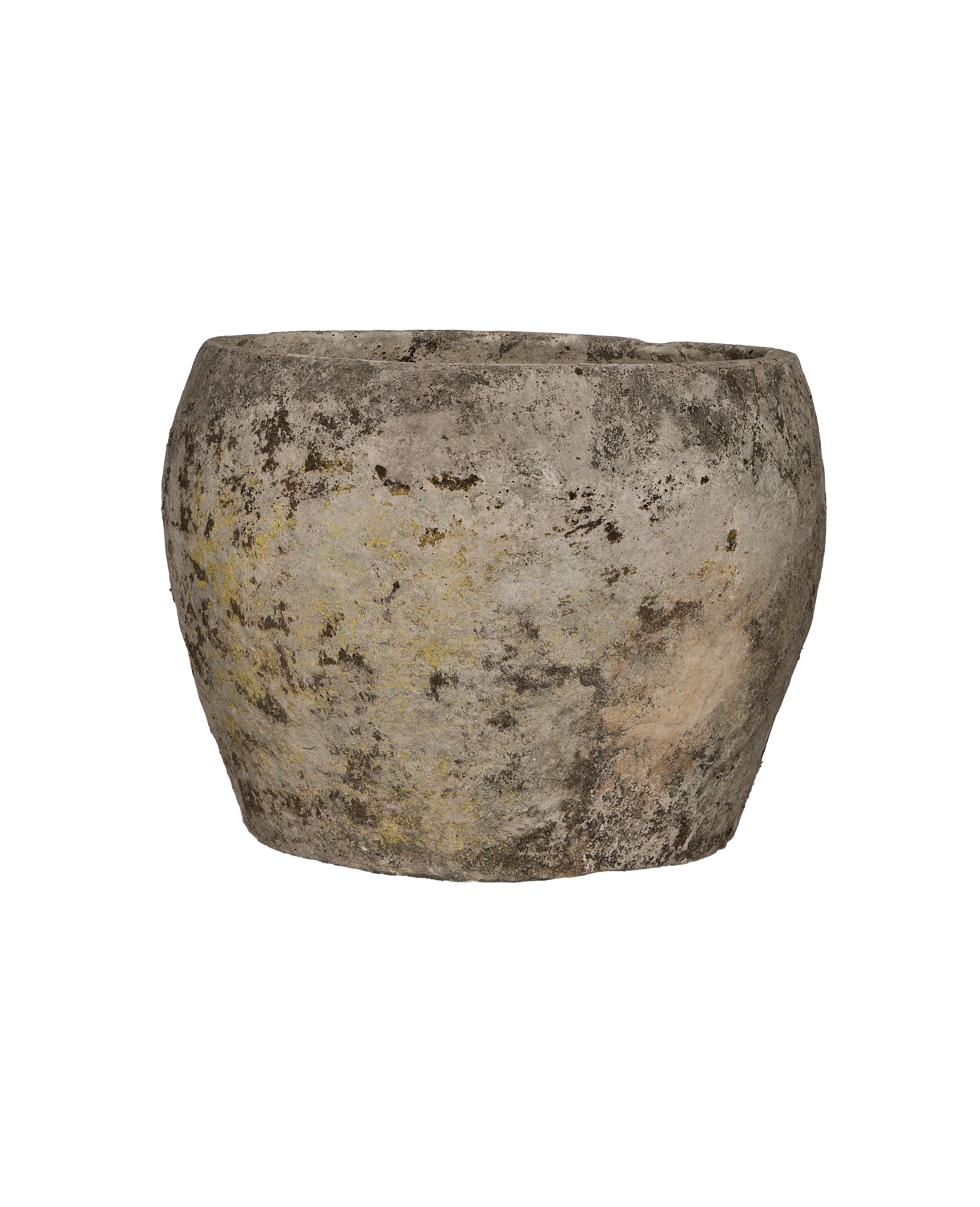 Limestone Trough - Round - oak - from Indonesia - vintage