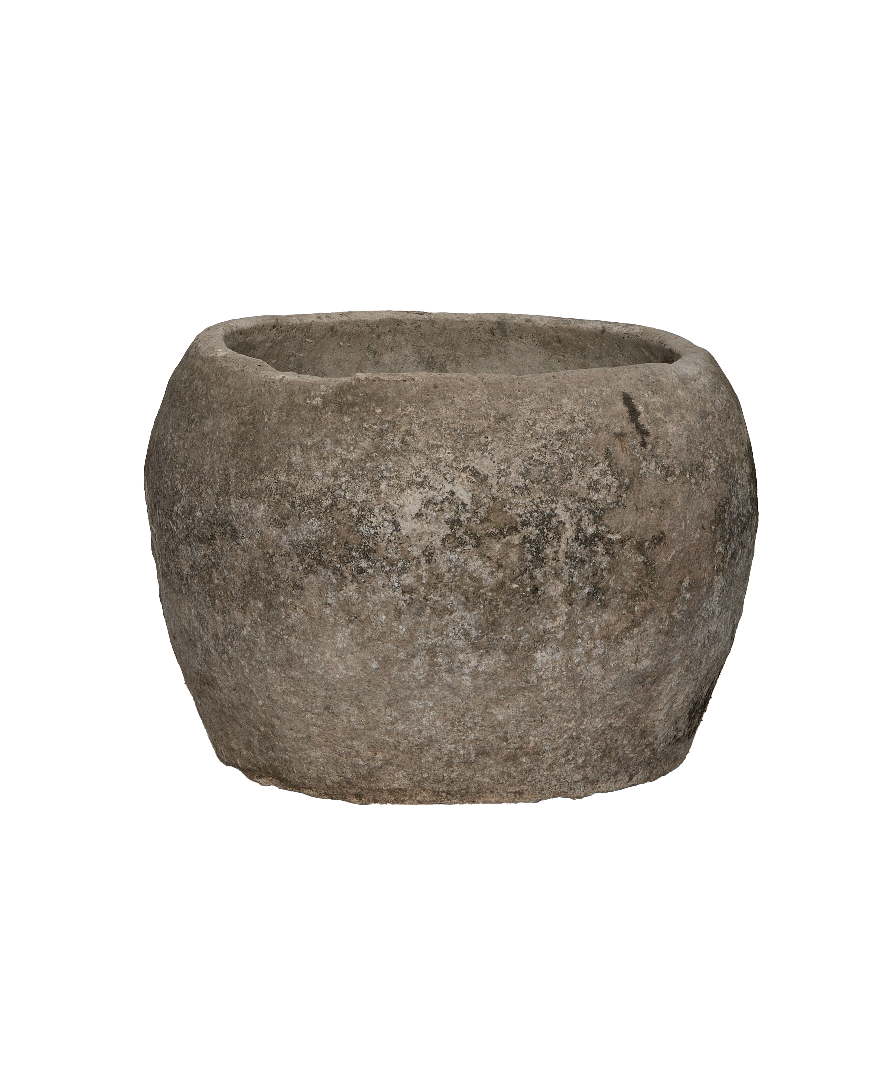 Limestone Trough - Round close-up