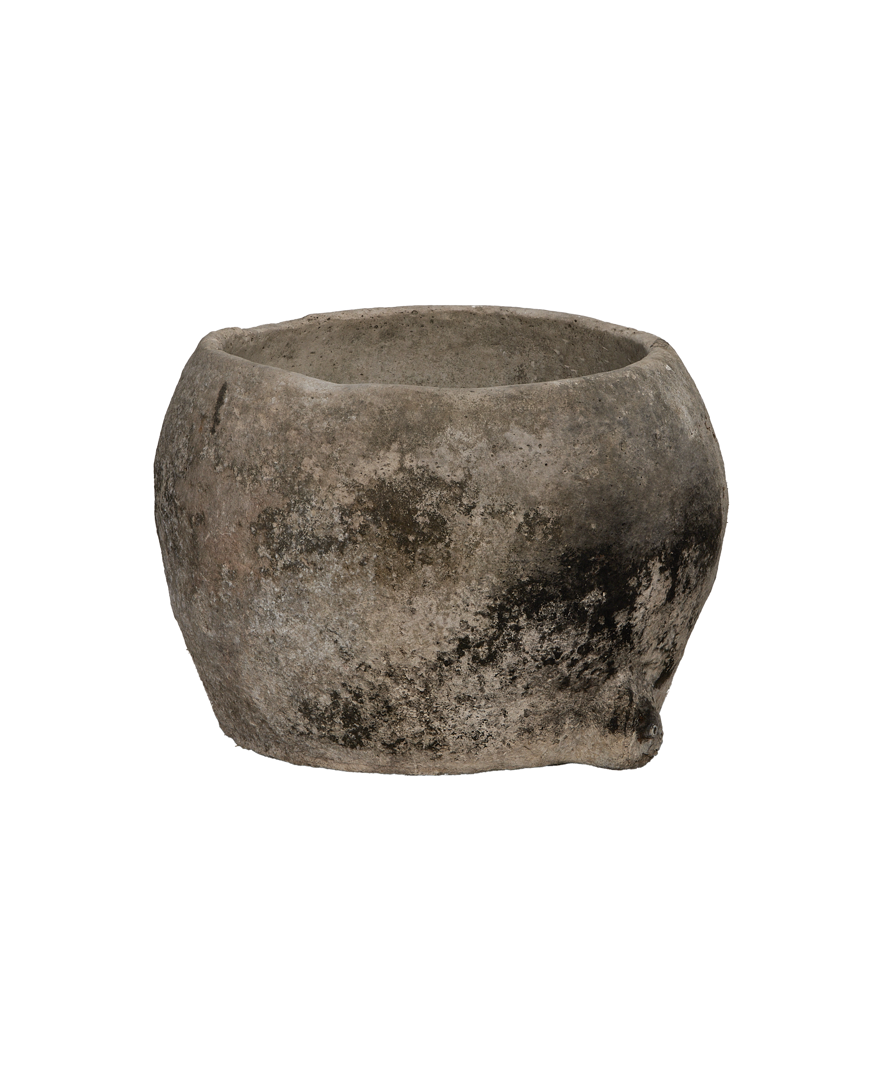 Limestone Trough - Round - oak - from Indonesia - vintage
