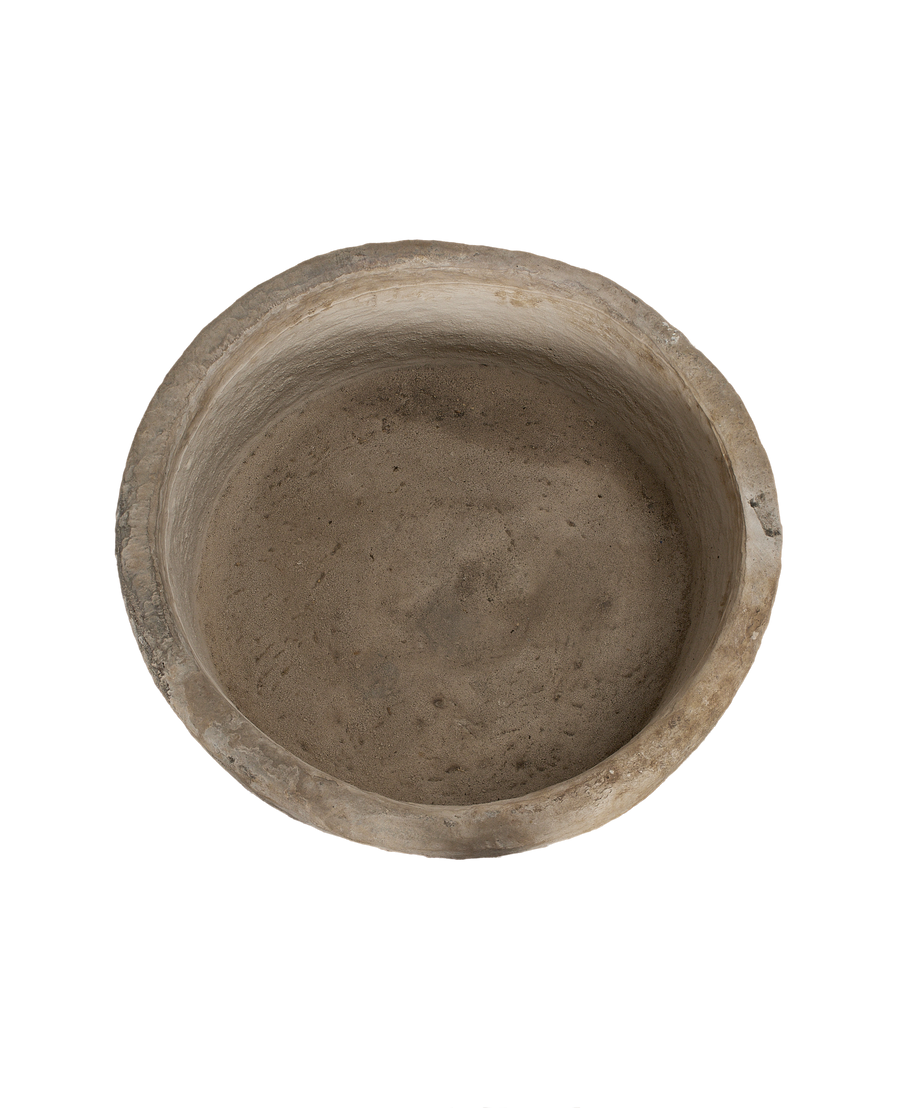 Limestone Trough - Round side view