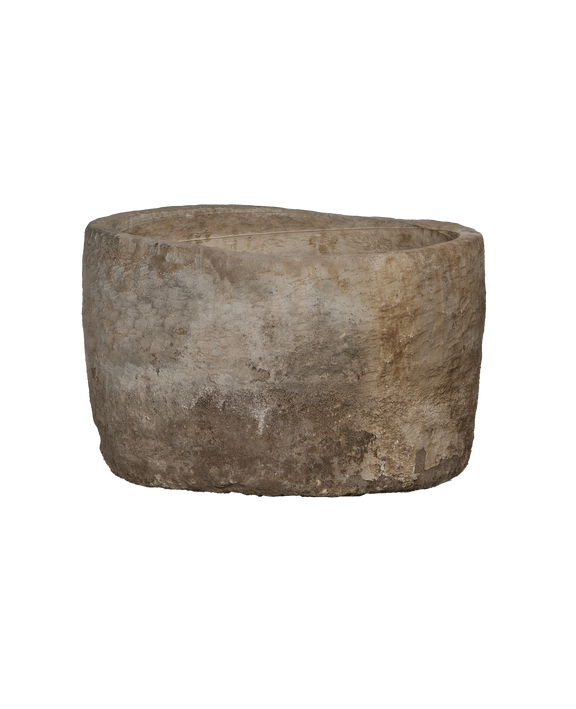 Limestone Trough - Round