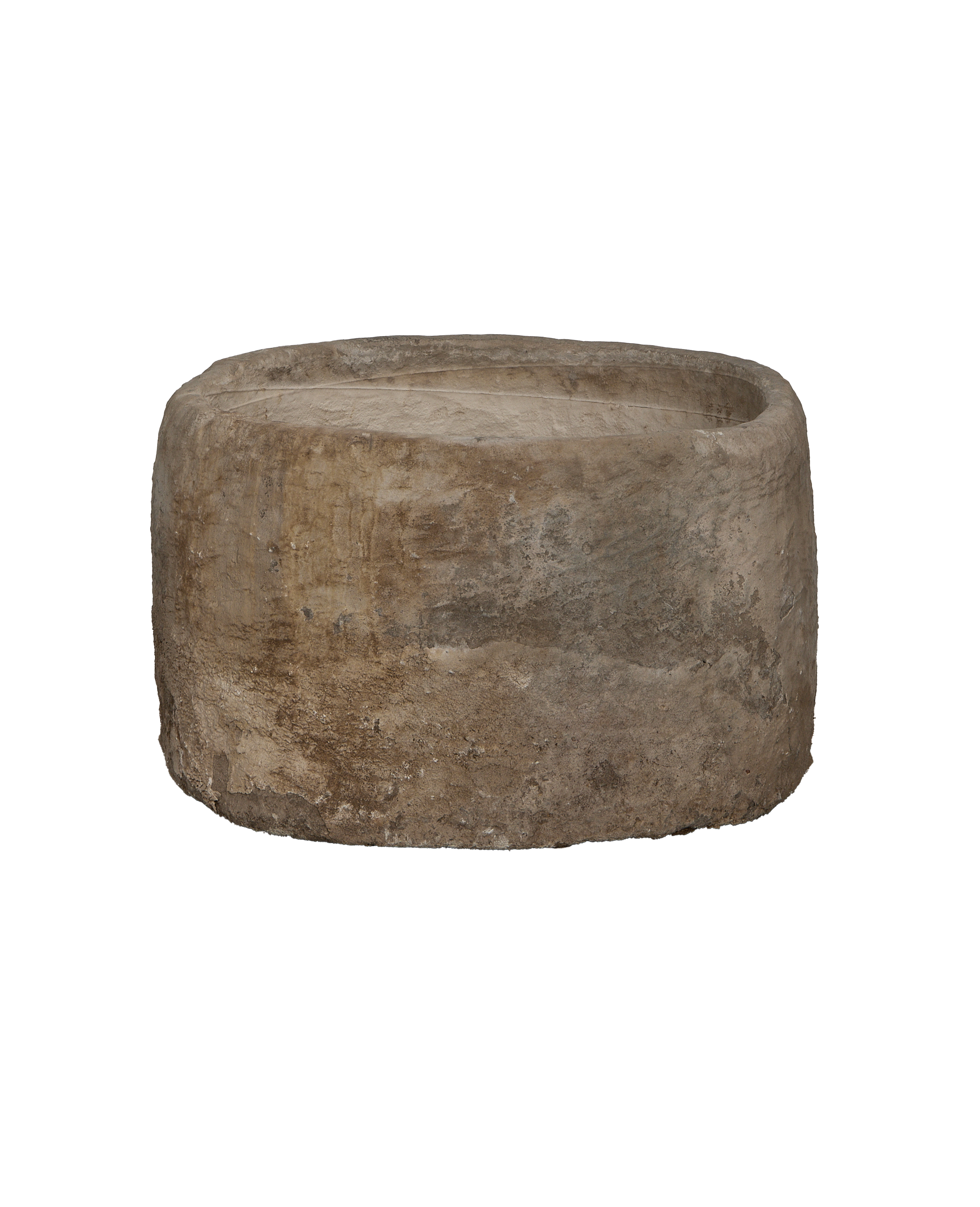 Limestone Trough - Round alternate angle