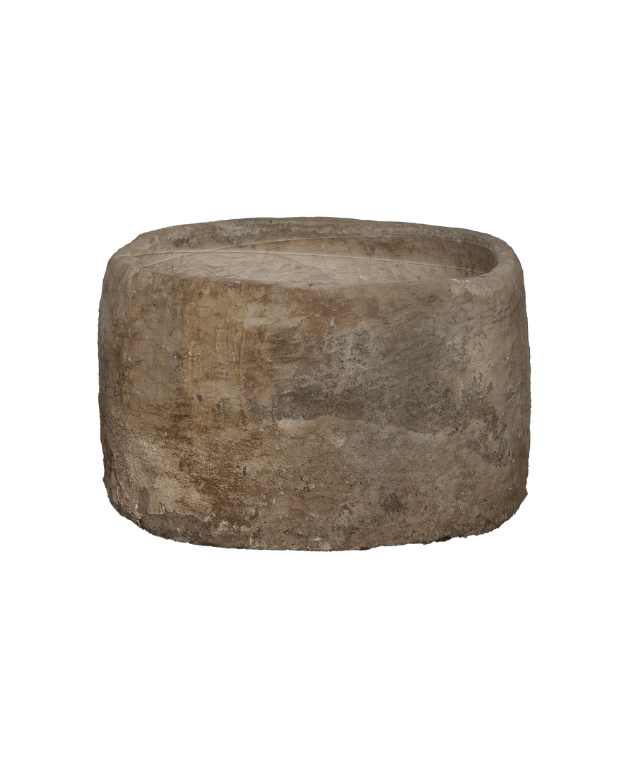 Limestone Trough - Round alternate angle