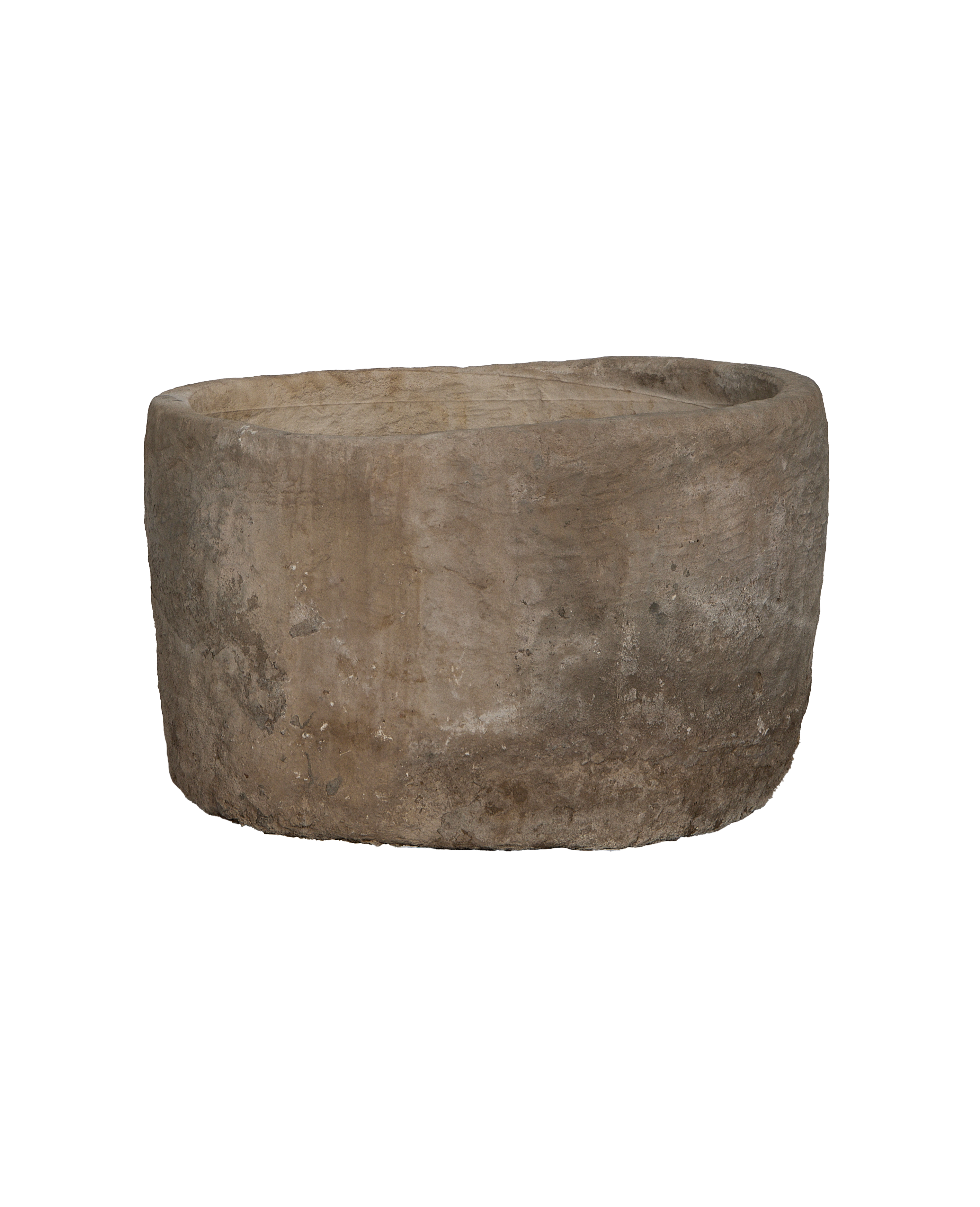 Limestone Trough - Round close-up