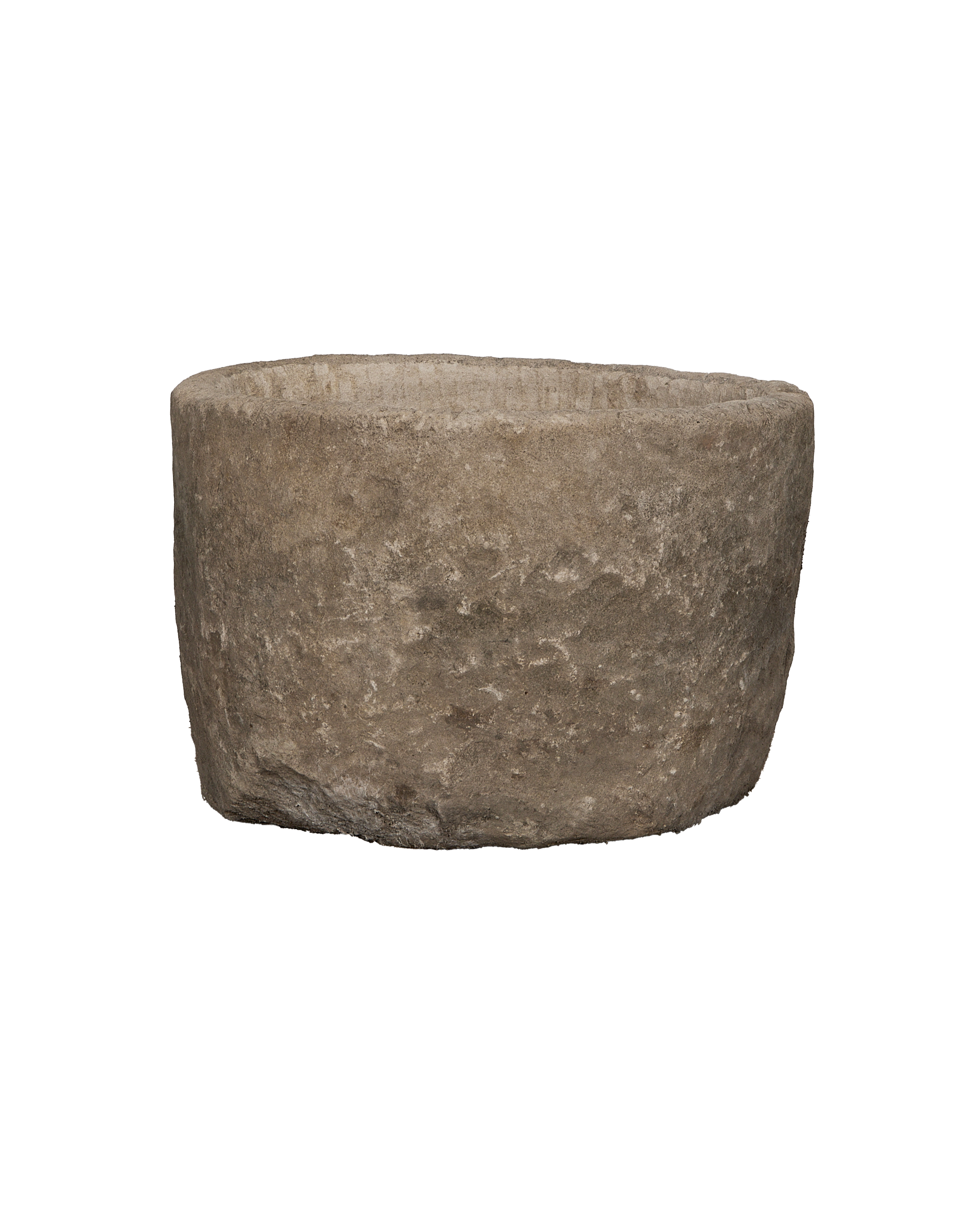 Limestone Trough - Round alternate angle