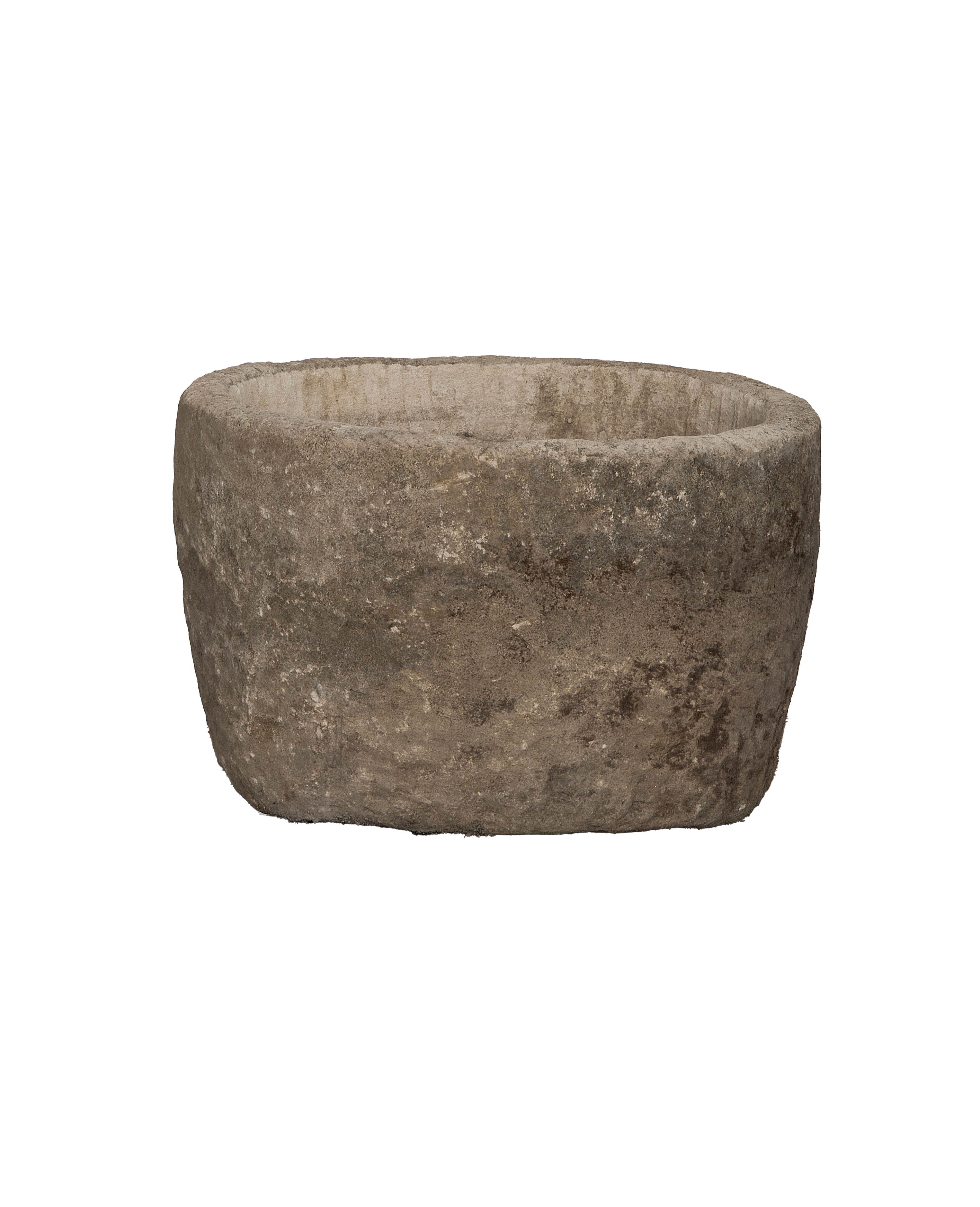 Limestone Trough - Round close-up