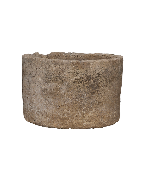 Limestone Trough - Round