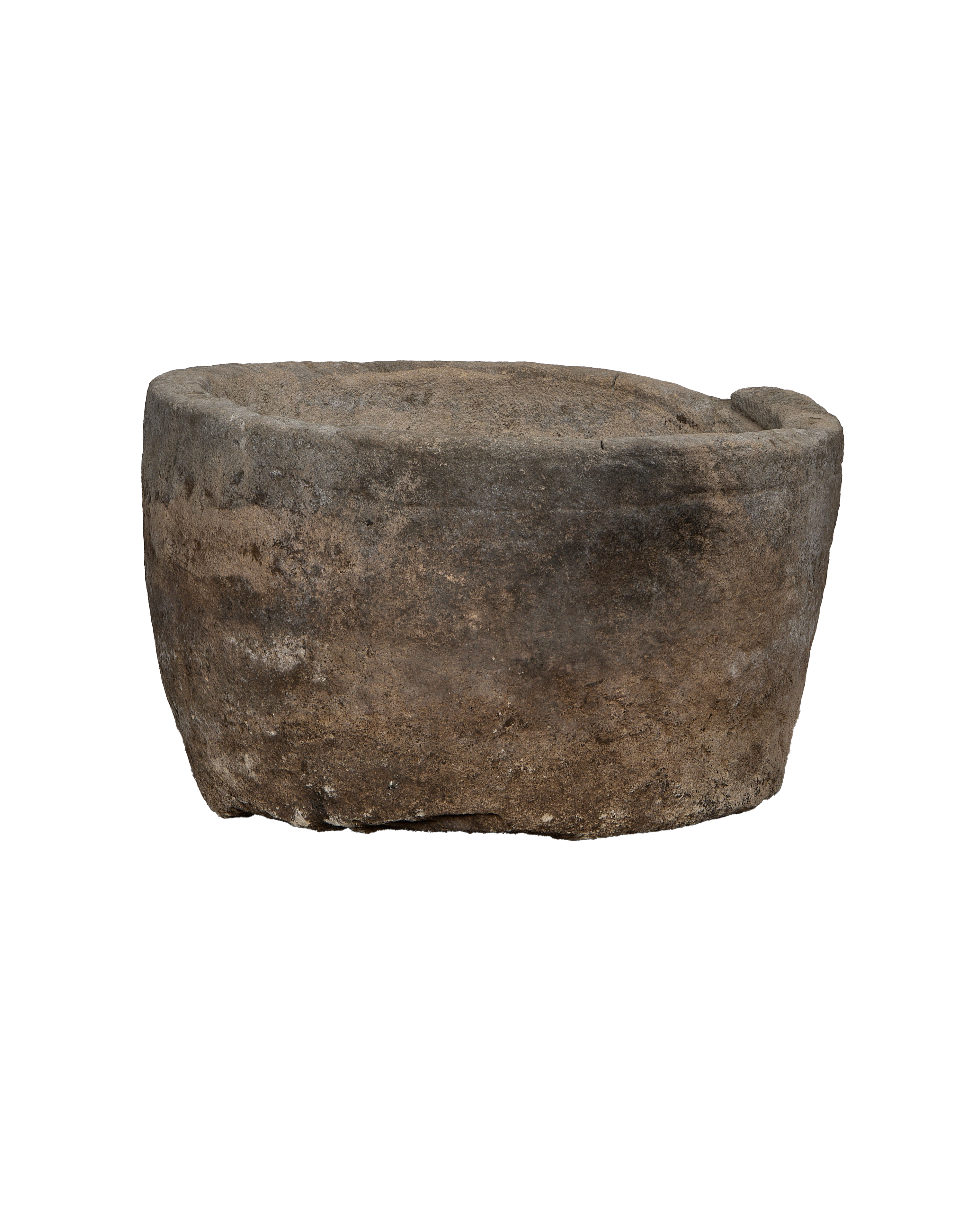 Limestone Trough - Round detail view