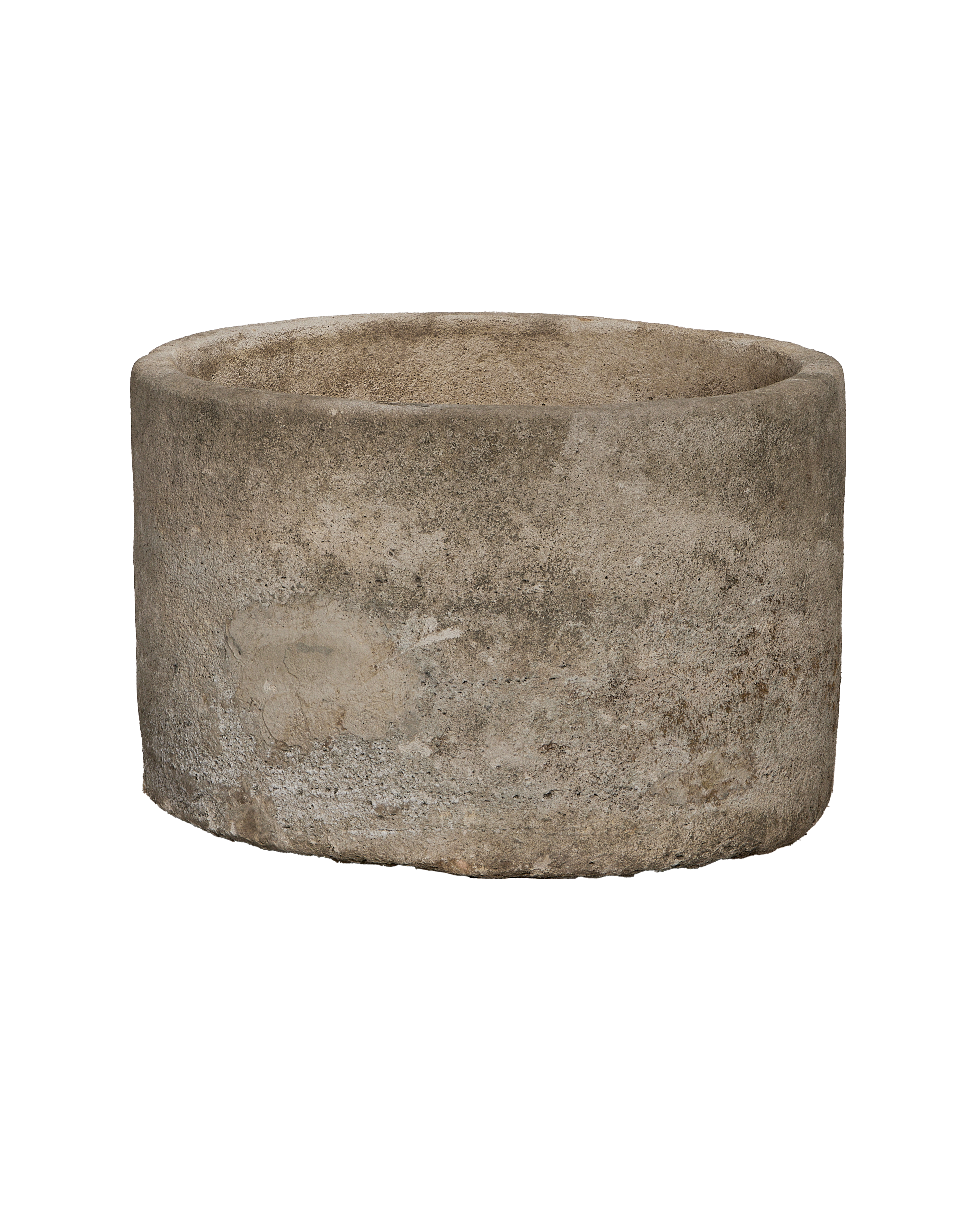 Limestone Trough - Round detail view