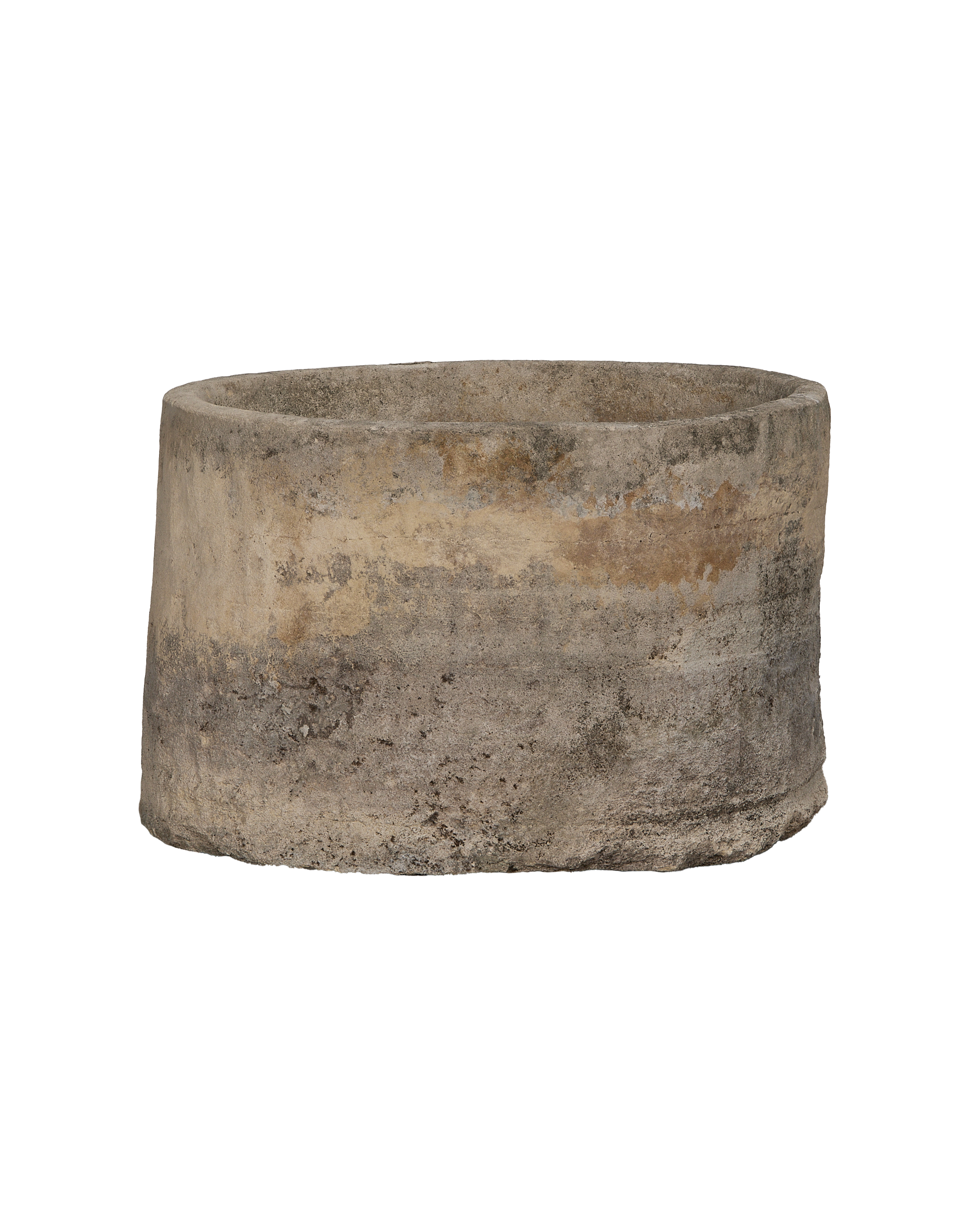 Limestone Trough - Round alternate angle
