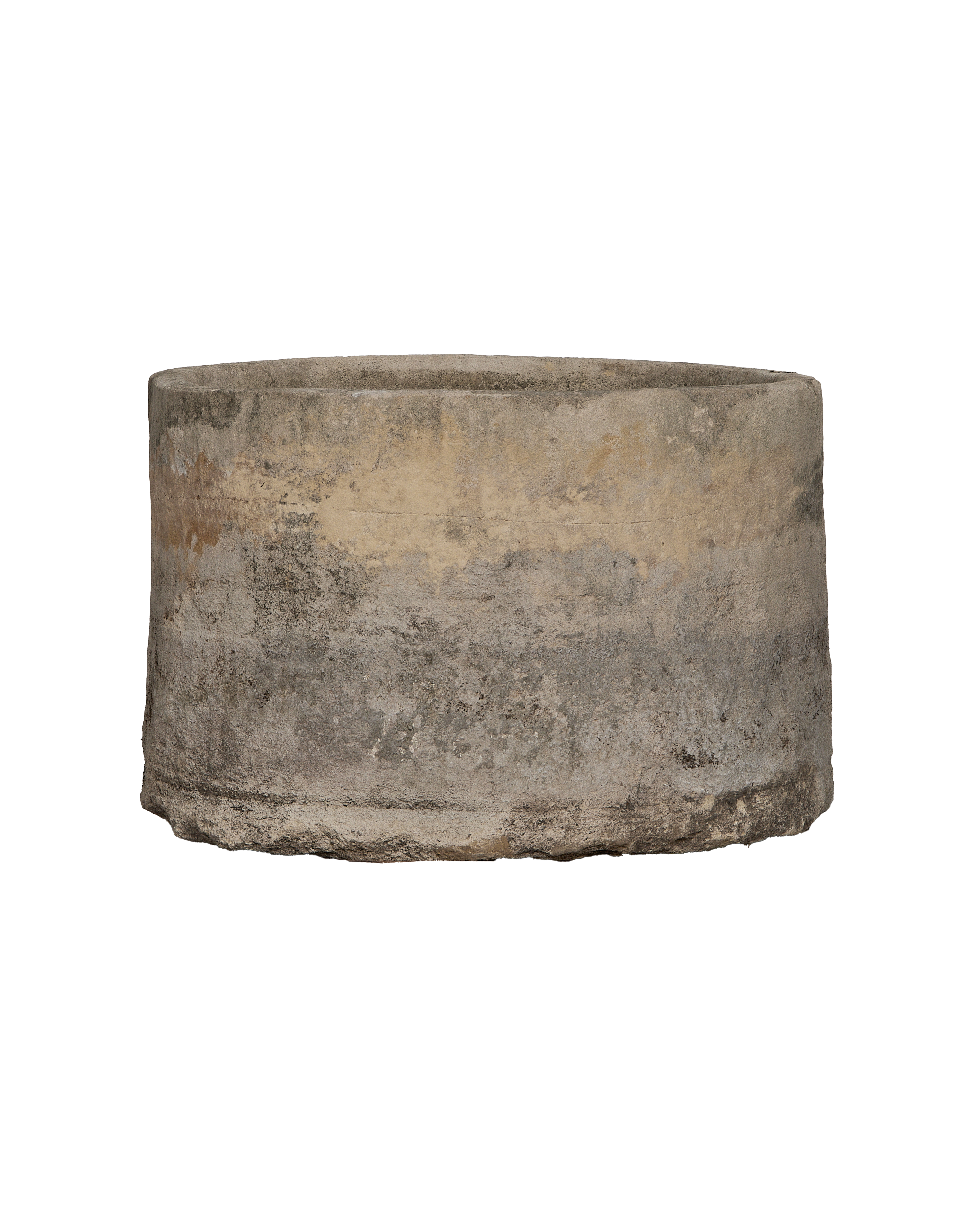 Limestone Trough - Round close-up