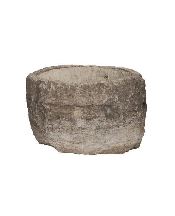 Limestone Trough - Round