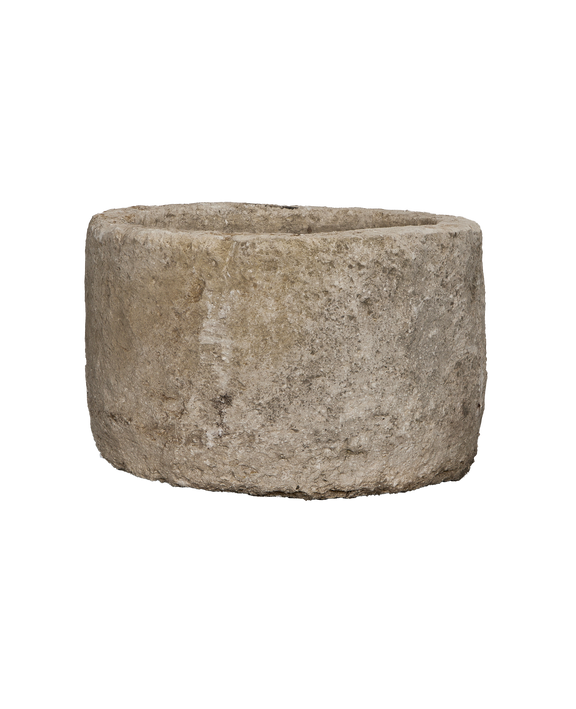 Limestone Trough - Round