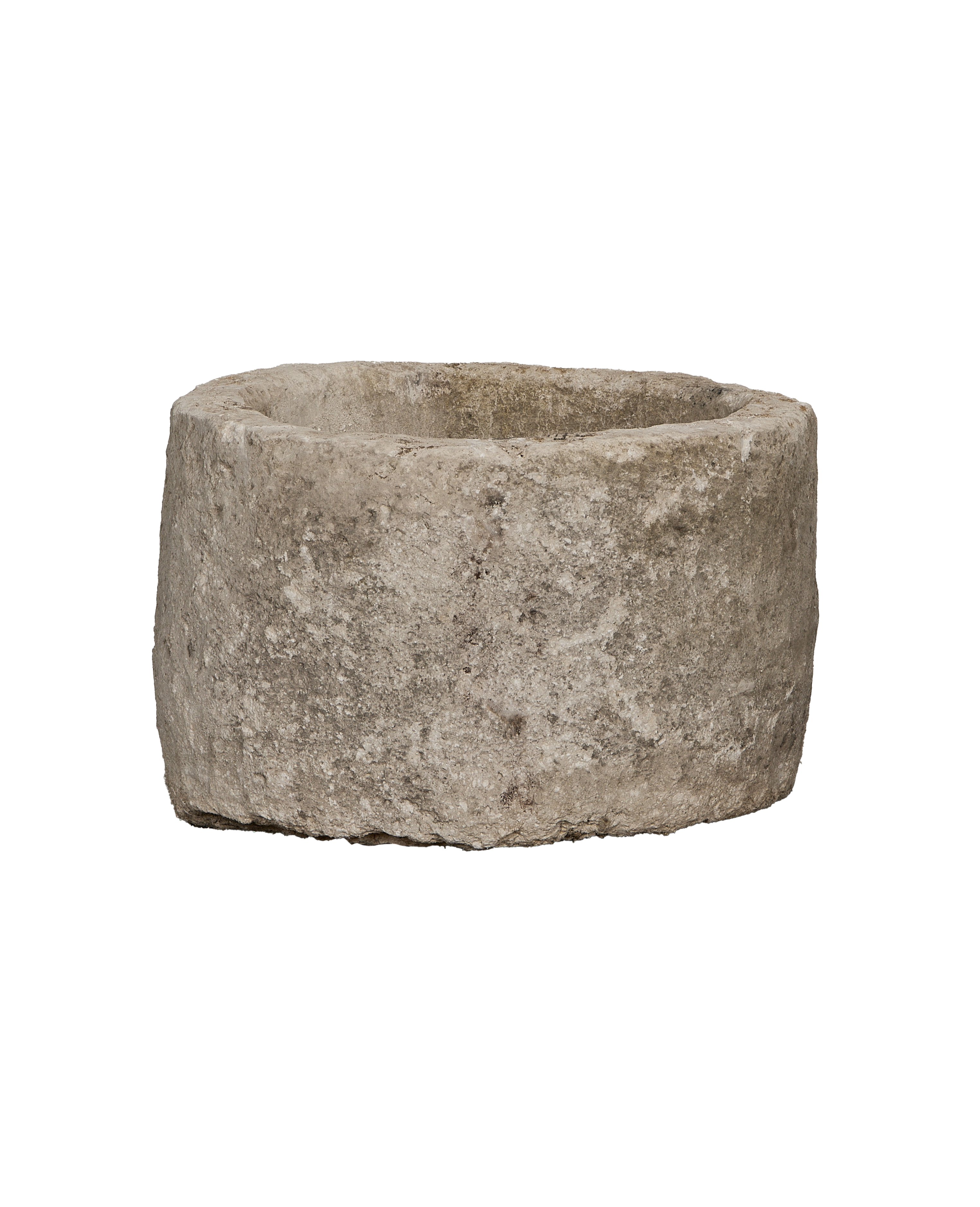 Limestone Trough - Round close-up
