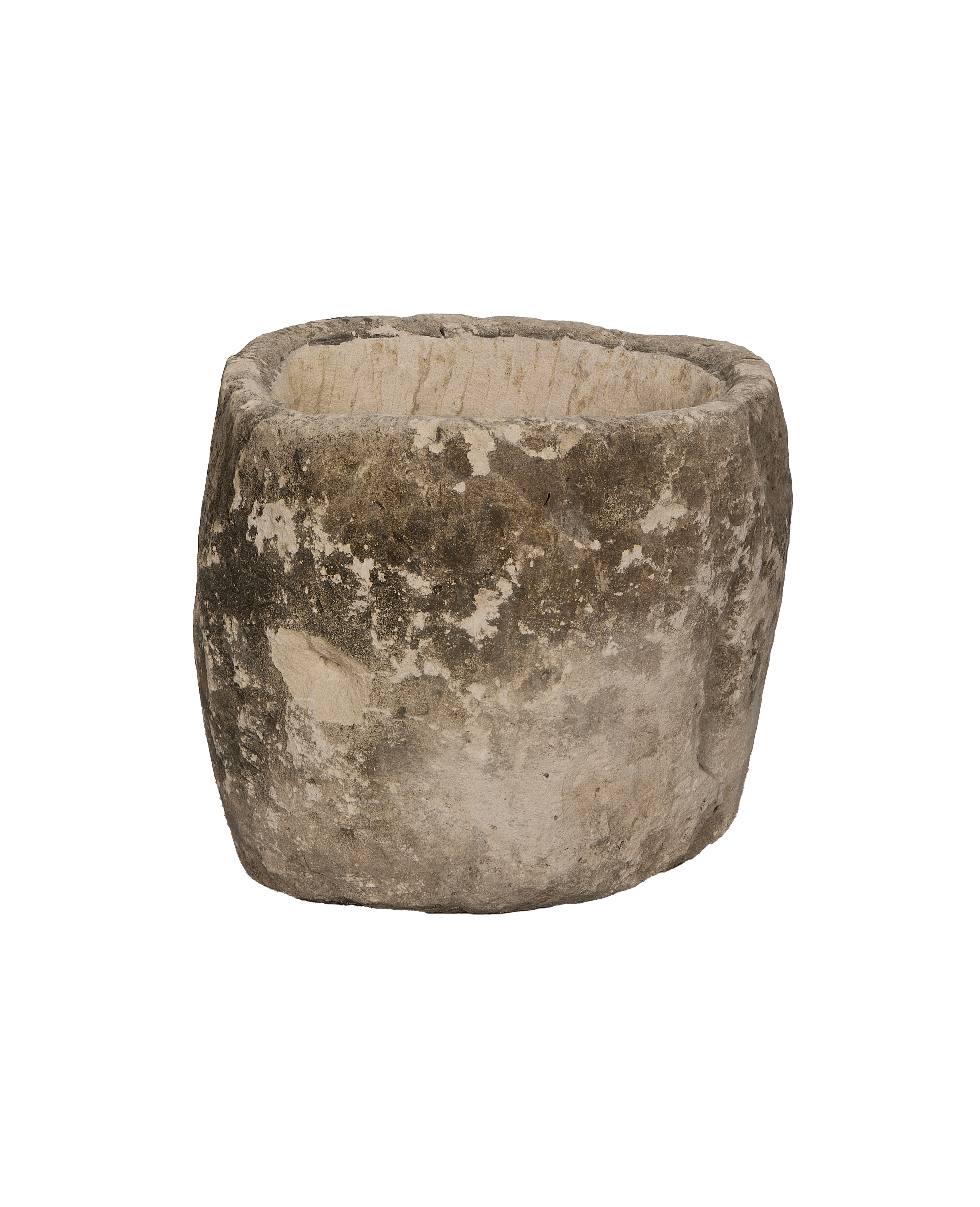 Limestone Trough - Round close-up