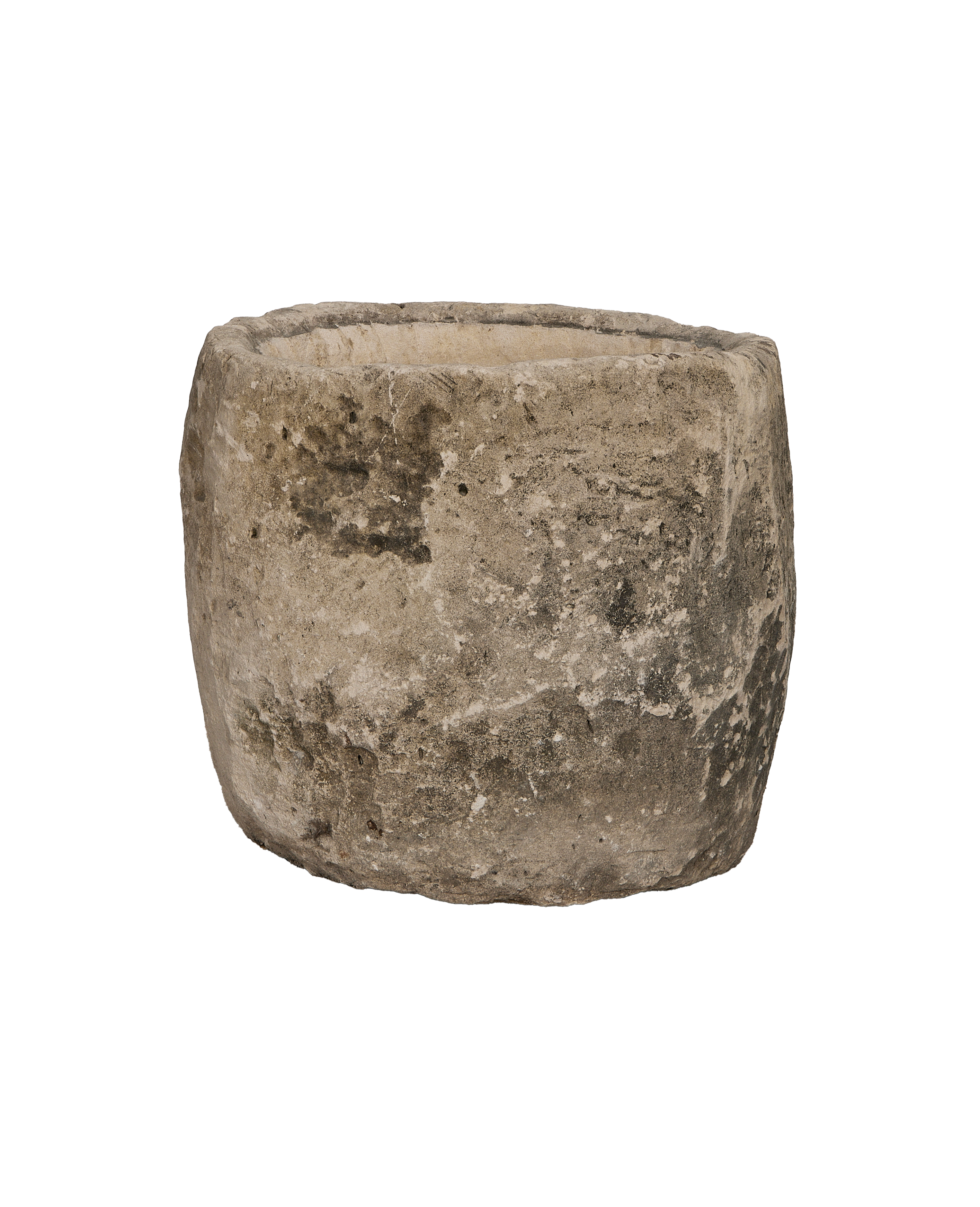 Limestone Trough - Round detail view