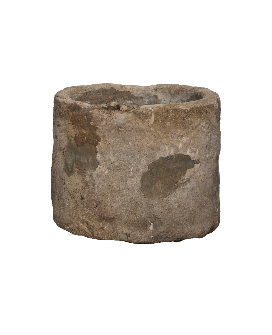Limestone Trough - Round alternate angle