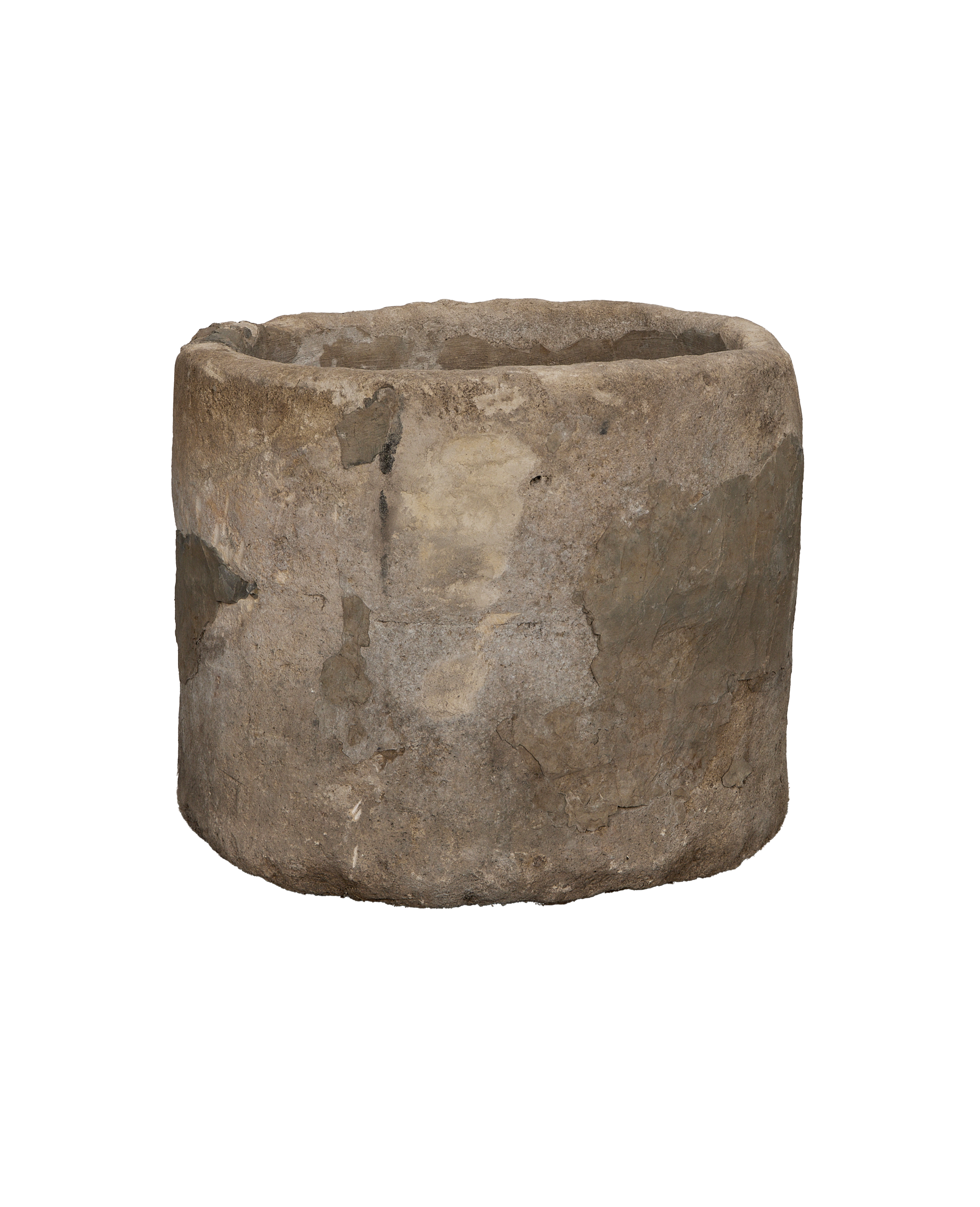 Limestone Trough - Round close-up