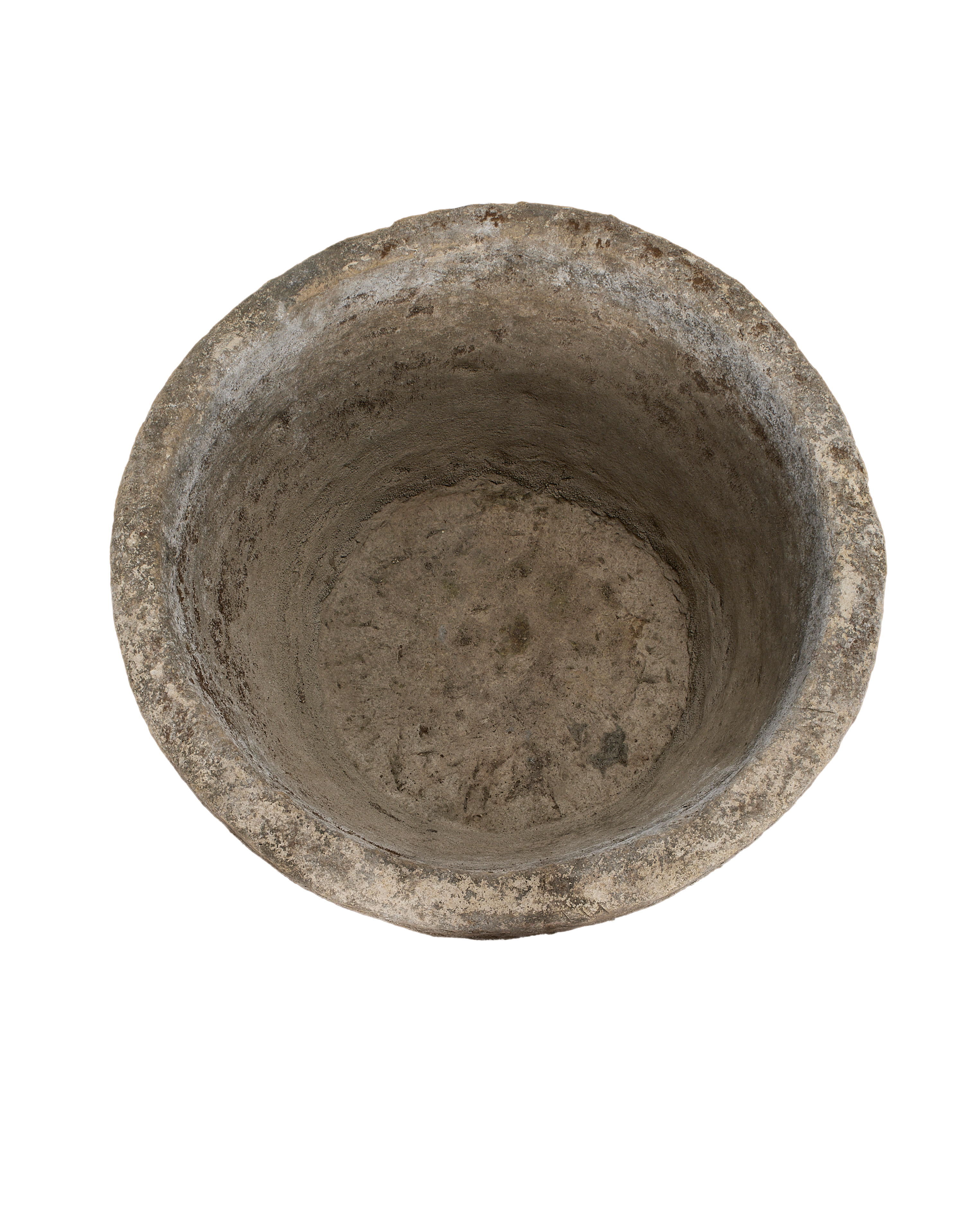 Limestone Trough - Round close-up