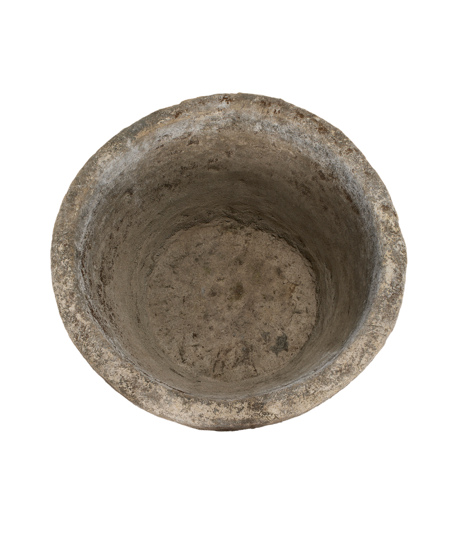 Limestone Trough - Round close-up