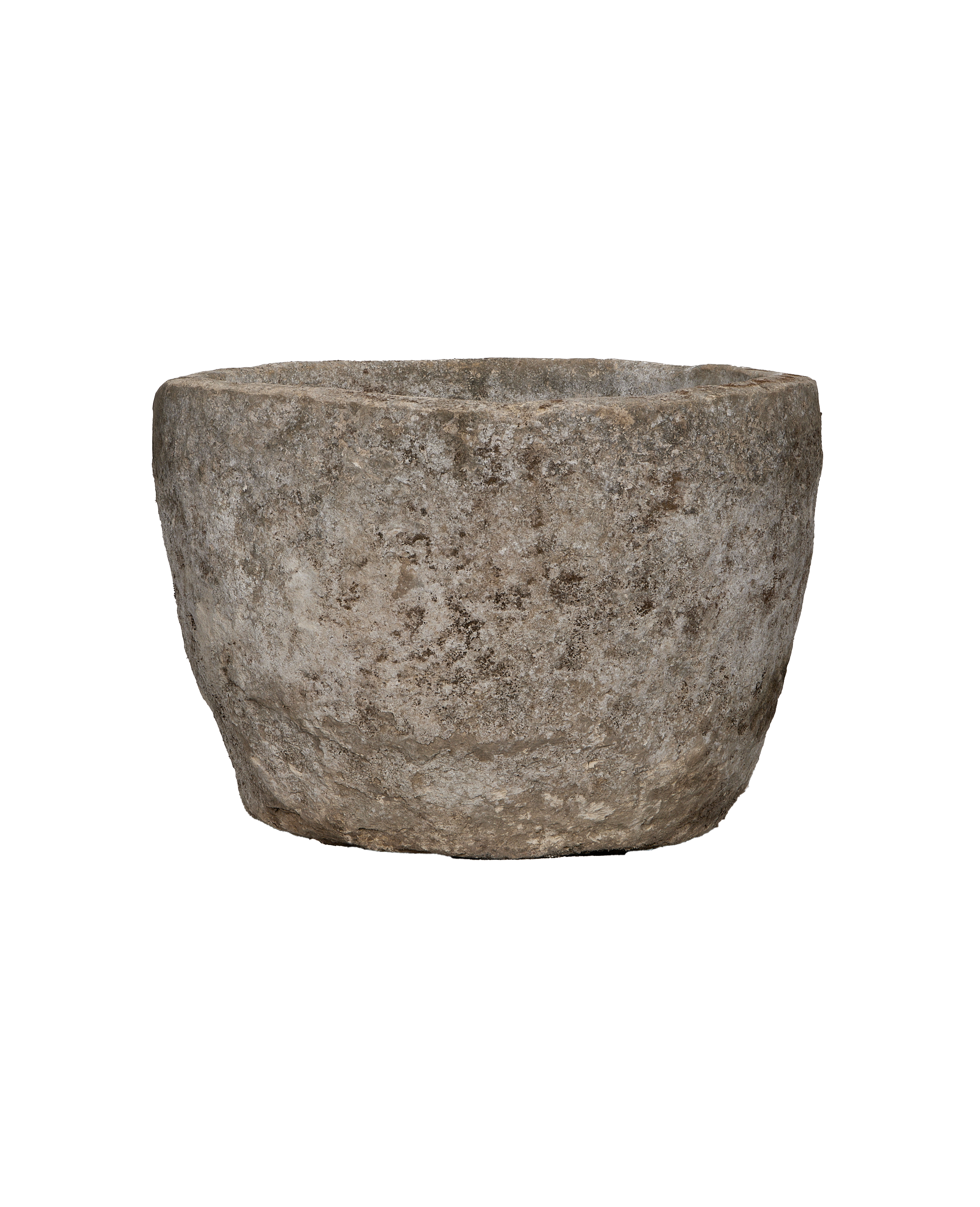 Limestone Trough - Round detail view