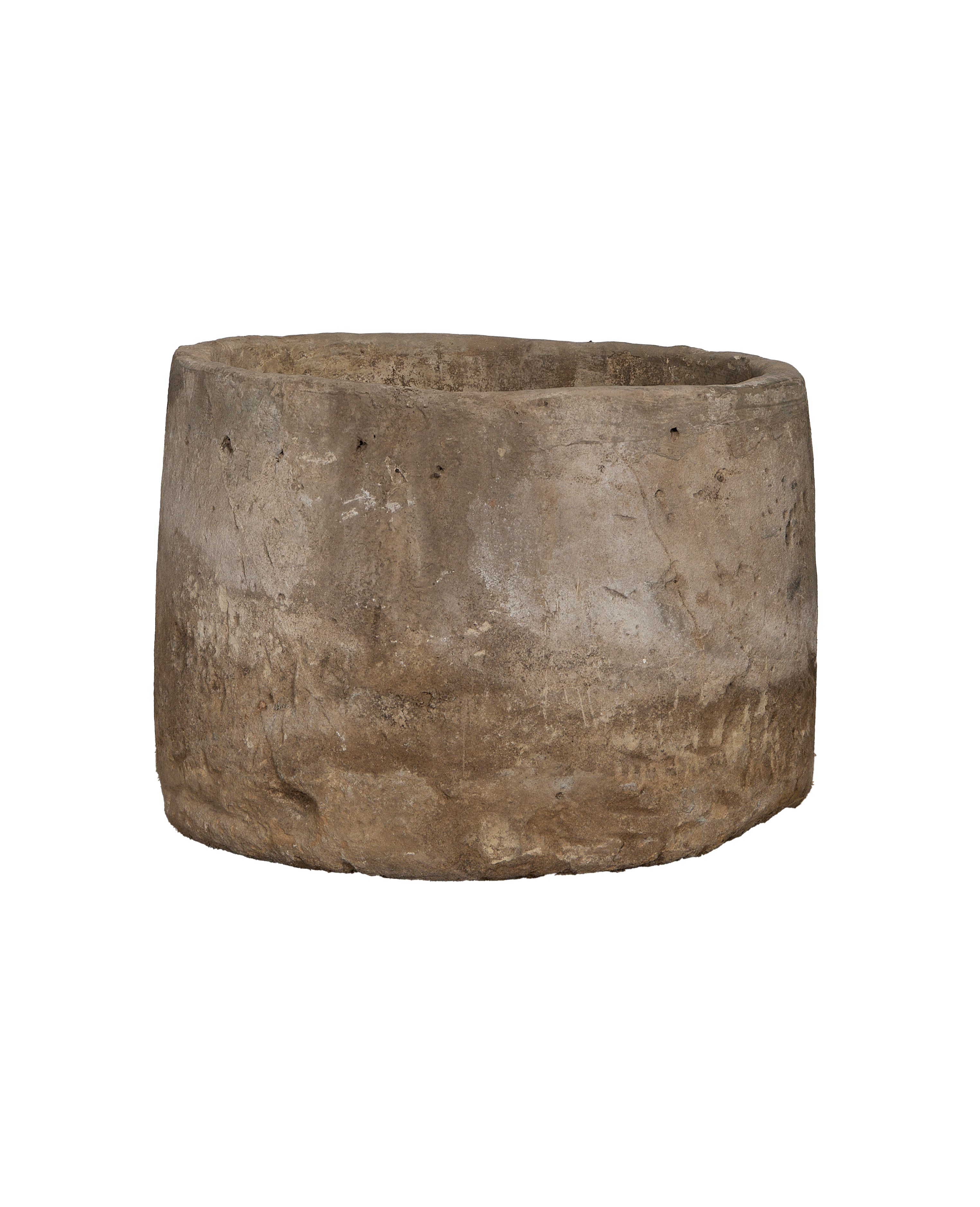 Limestone Trough - Round detail view