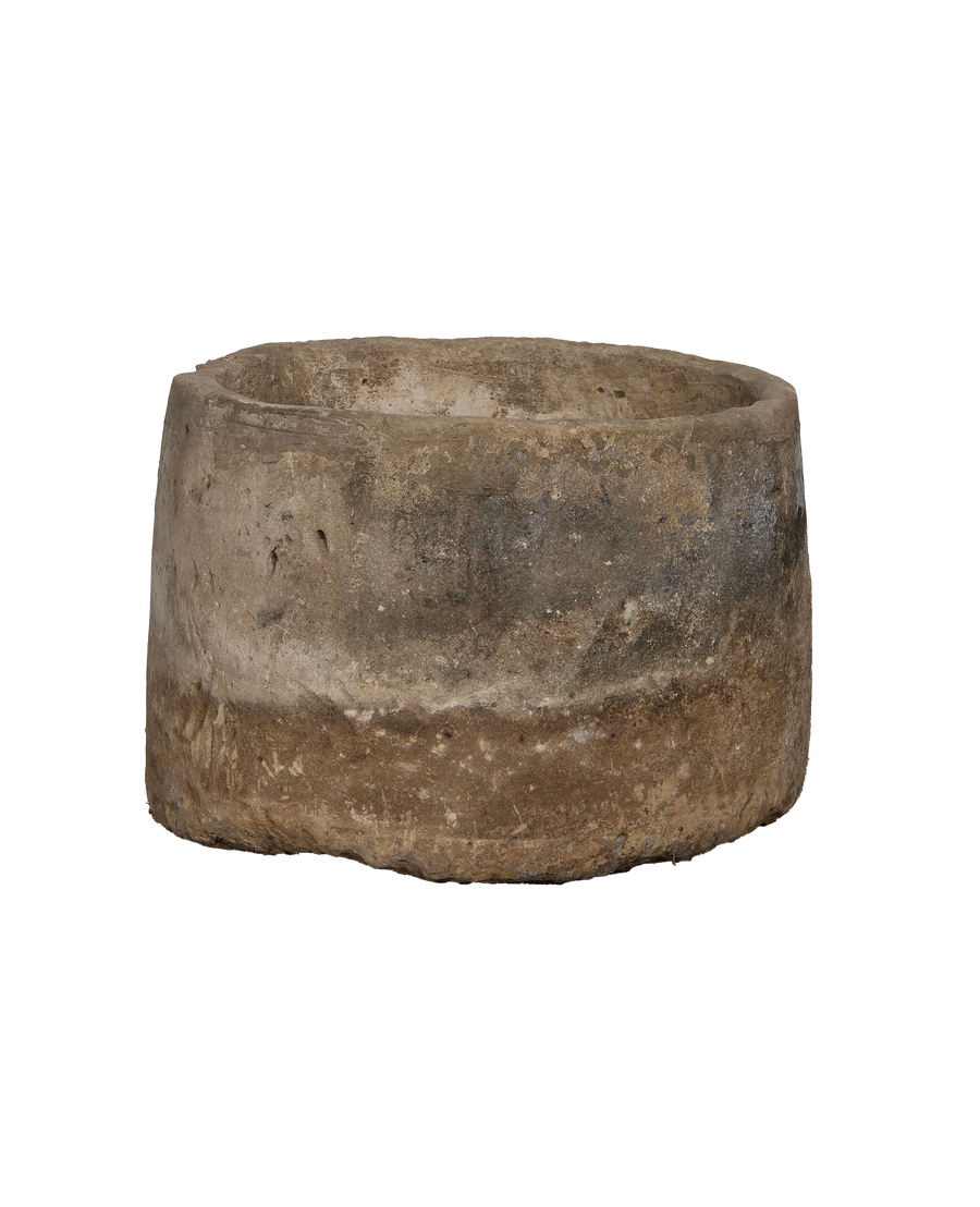 Limestone Trough - Round alternate angle