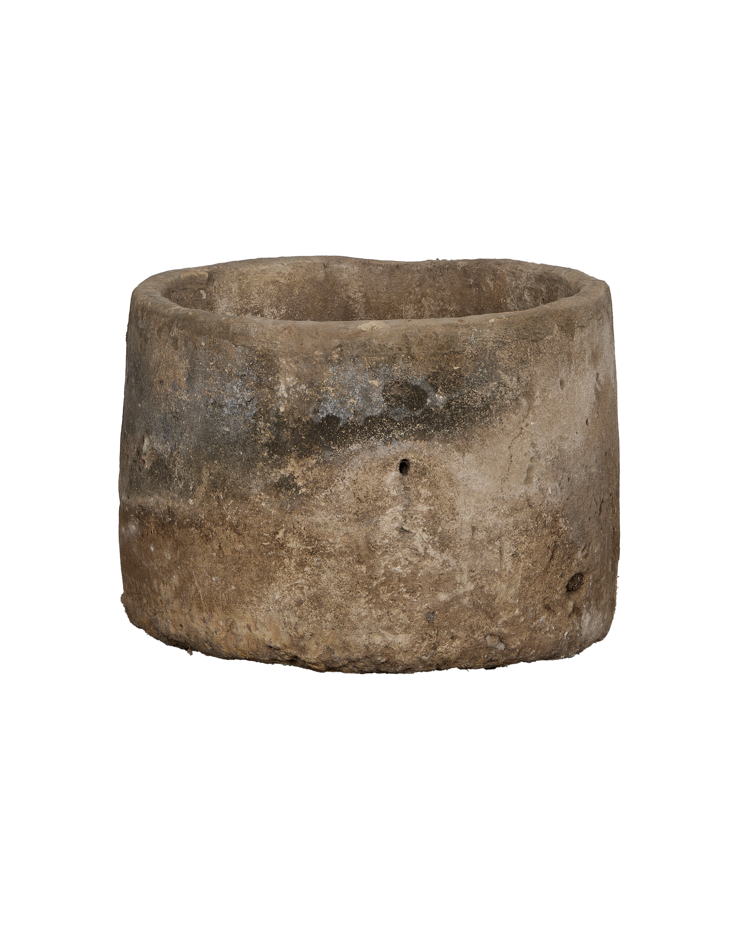 Limestone Trough - Round close-up