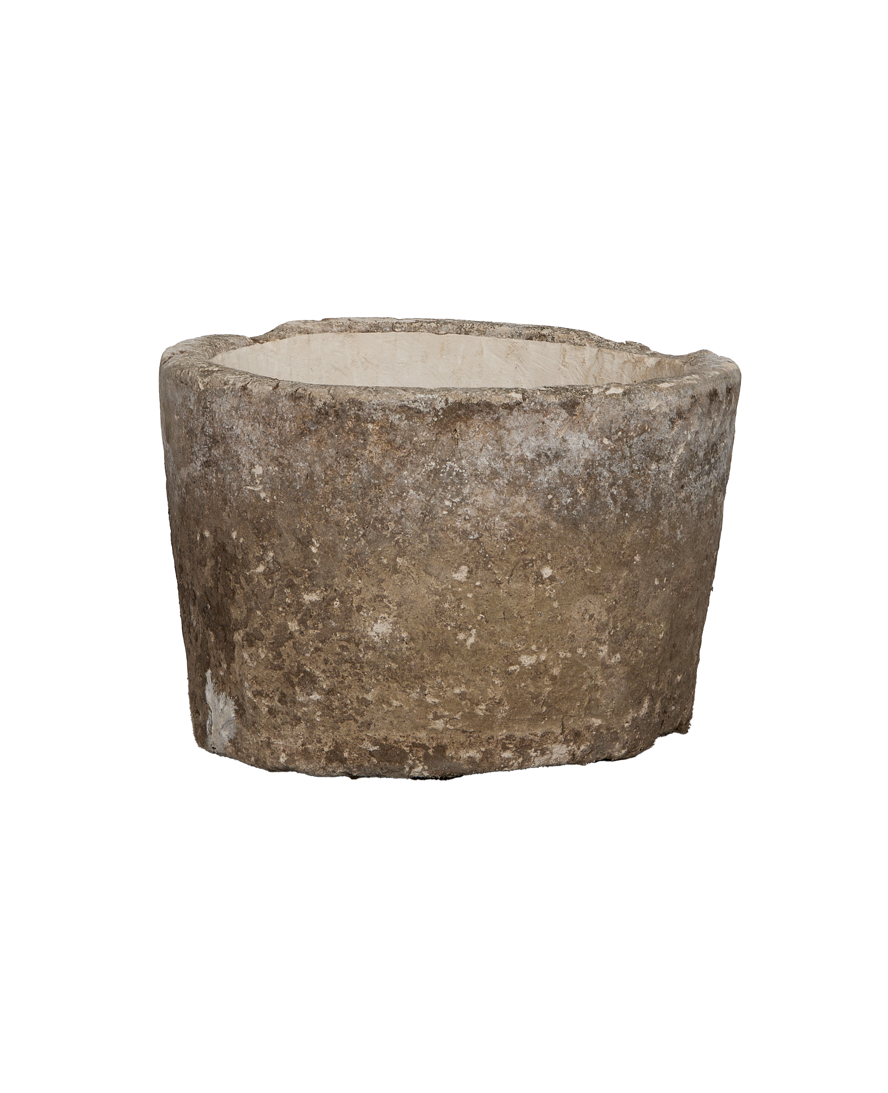 Limestone Trough - Round close-up