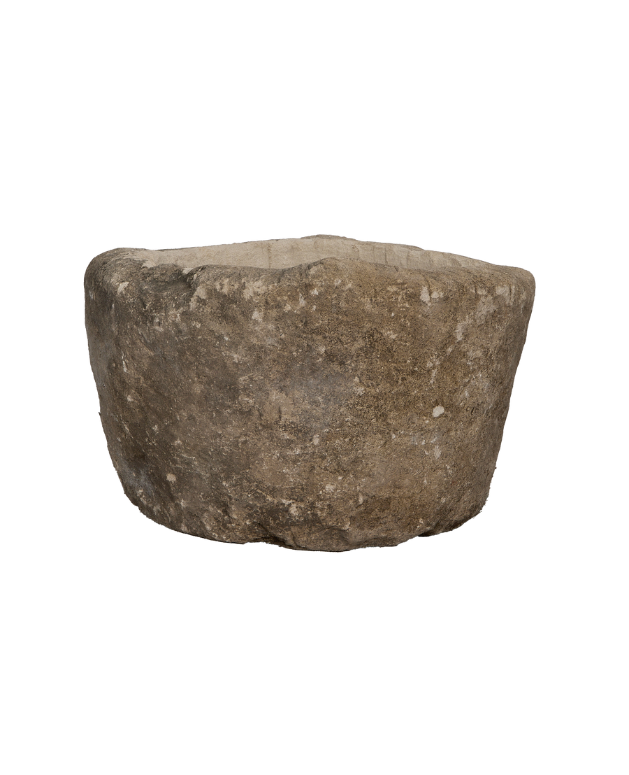 Limestone Trough - Round alternate angle
