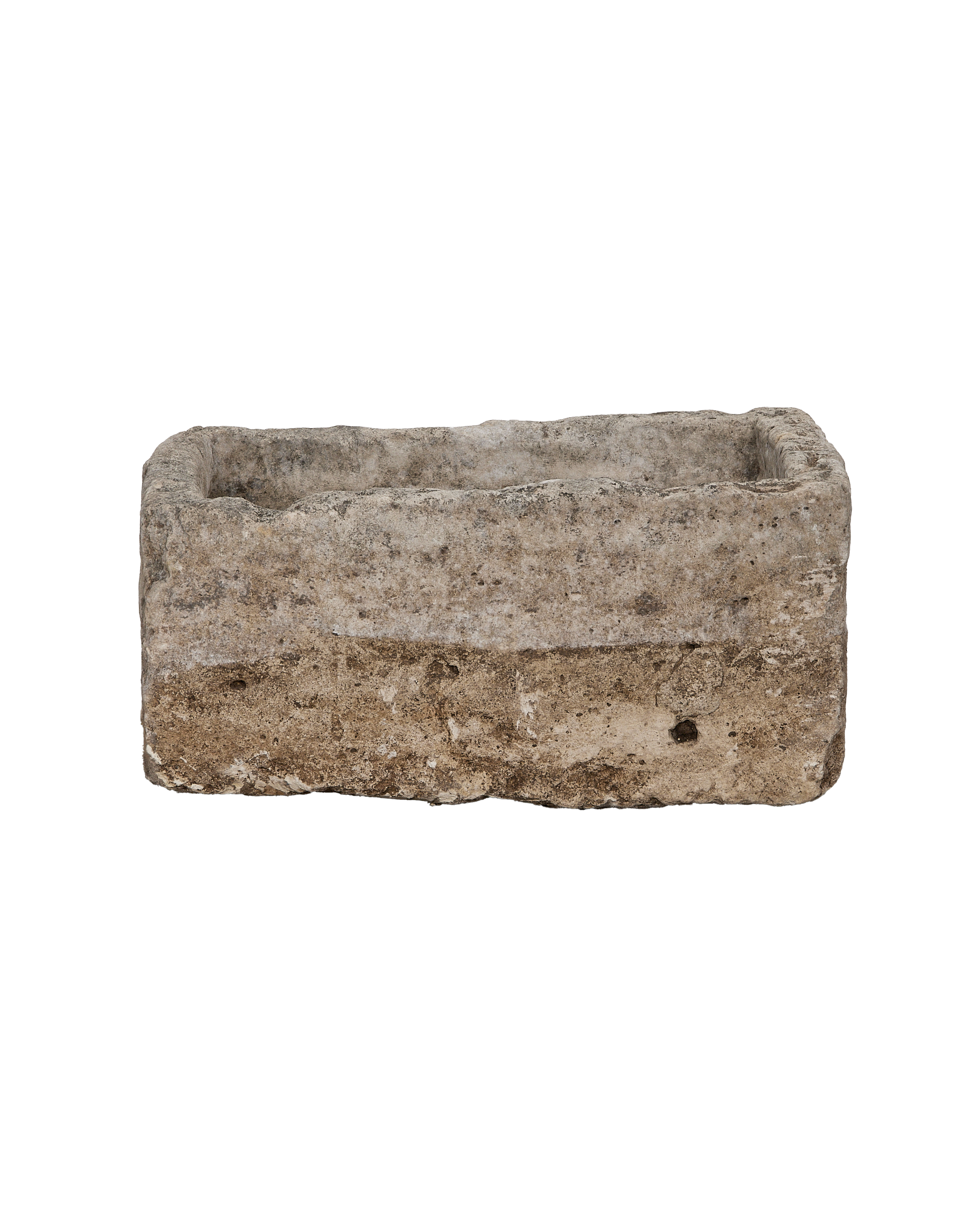Limestone Trough - Rectangle alternate angle