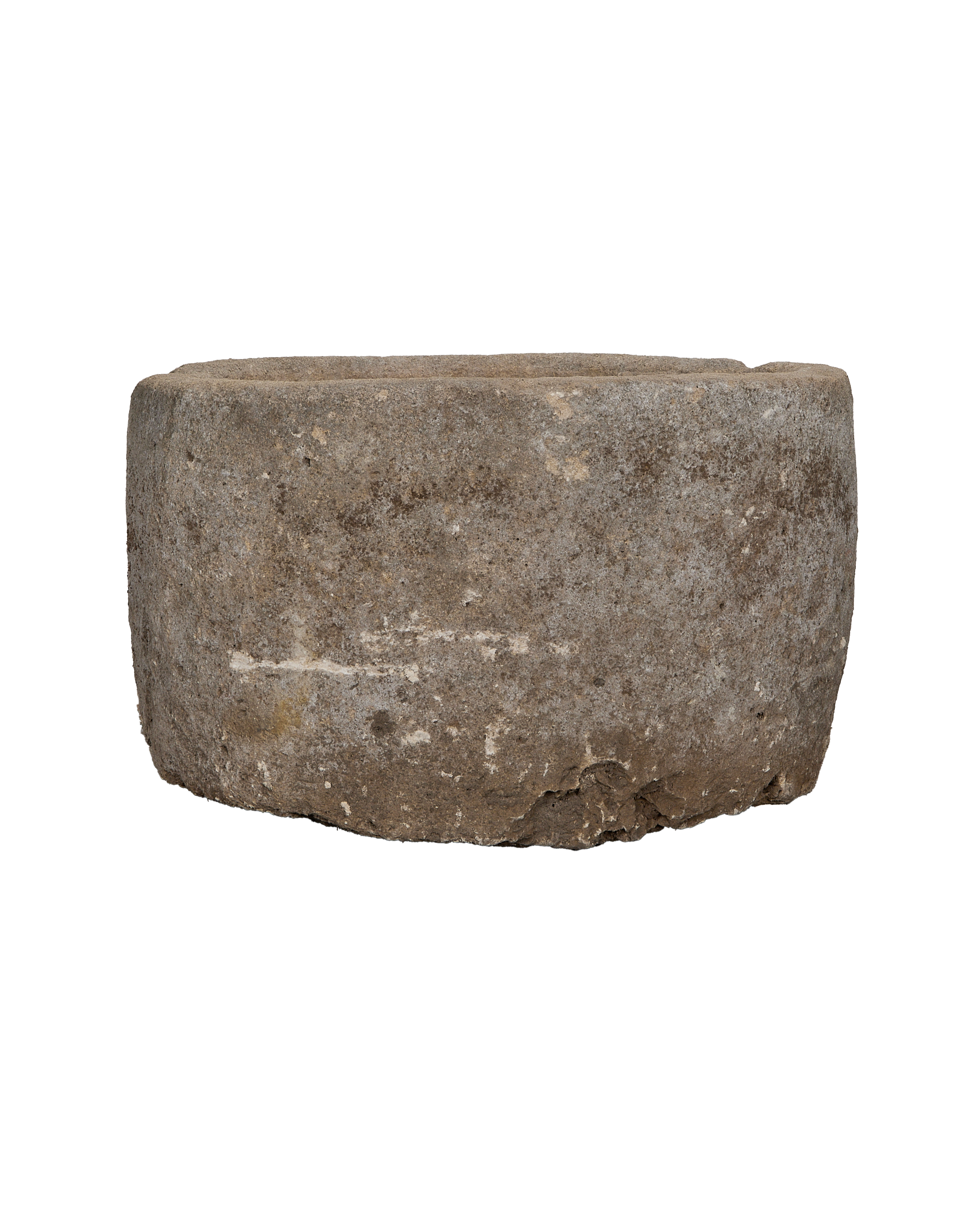 Limestone Trough - Round alternate angle