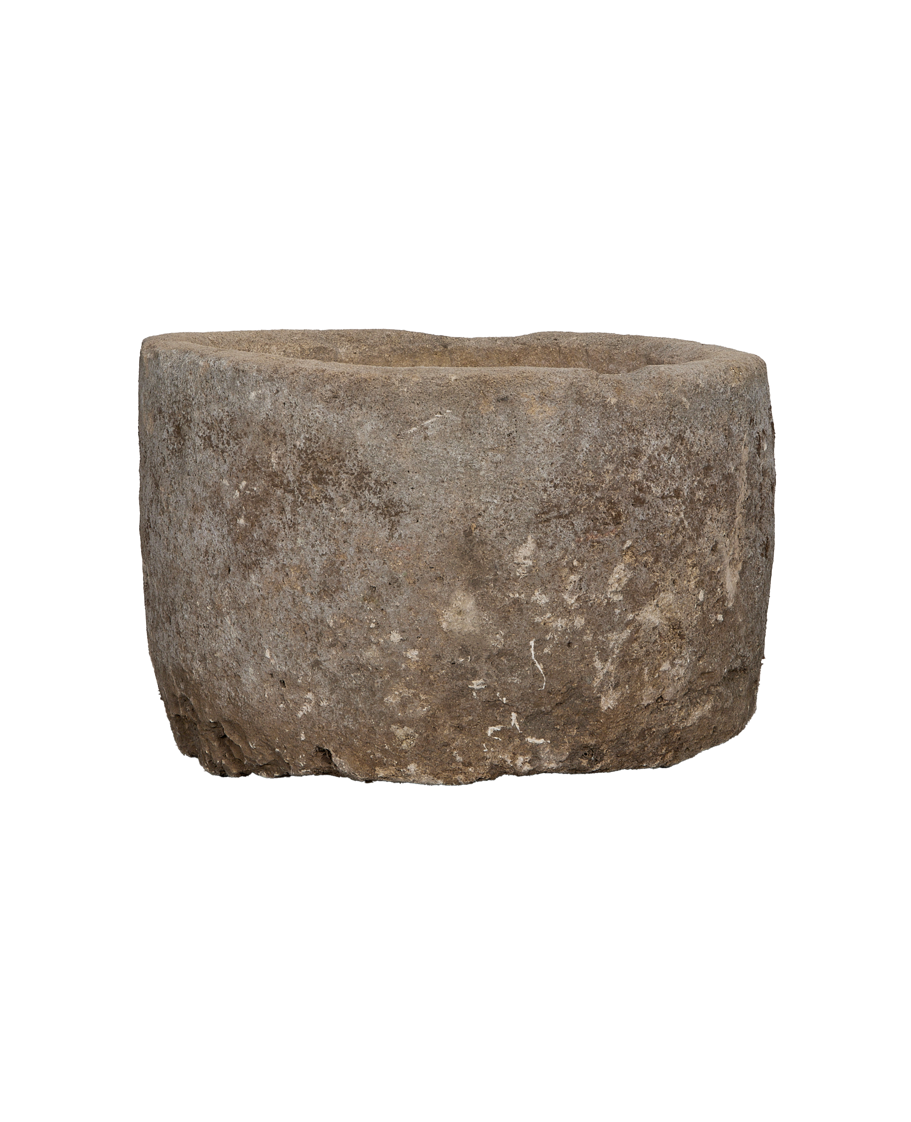 Limestone Trough - Round close-up
