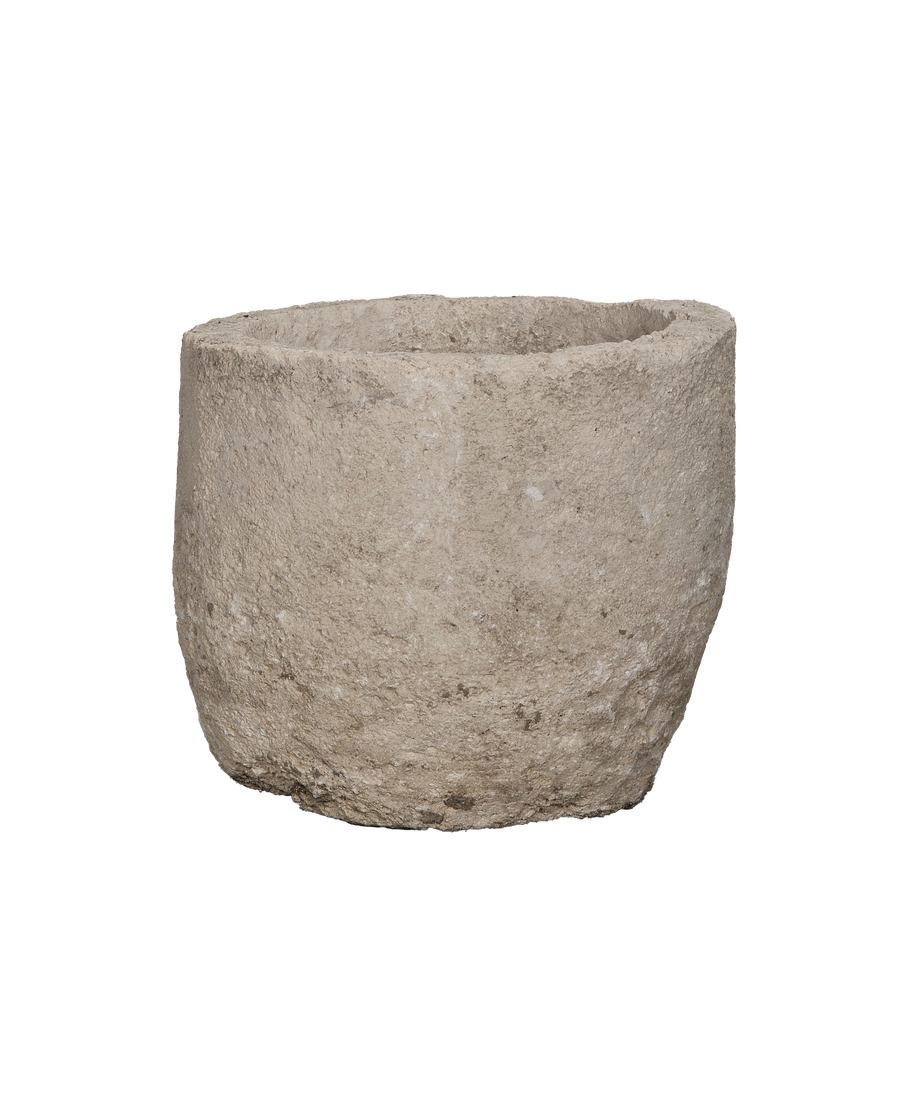 Limestone Trough - Round detail view