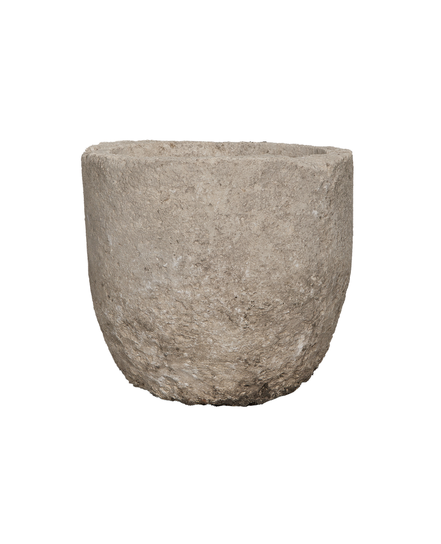 Limestone Trough - Round alternate angle