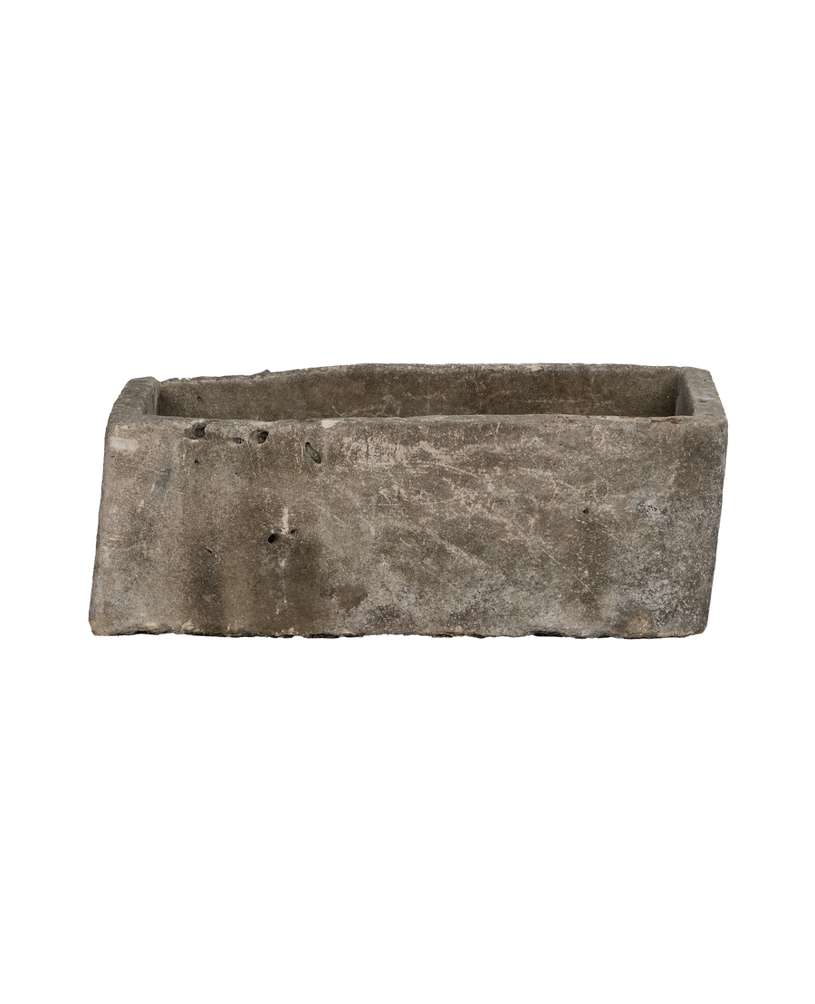Limestone Trough - Rectangle alternate angle