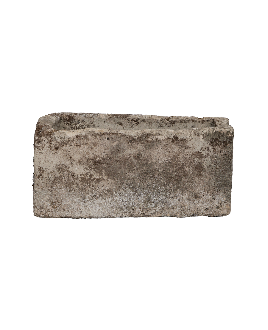 Limestone Trough - Rectangle alternate angle