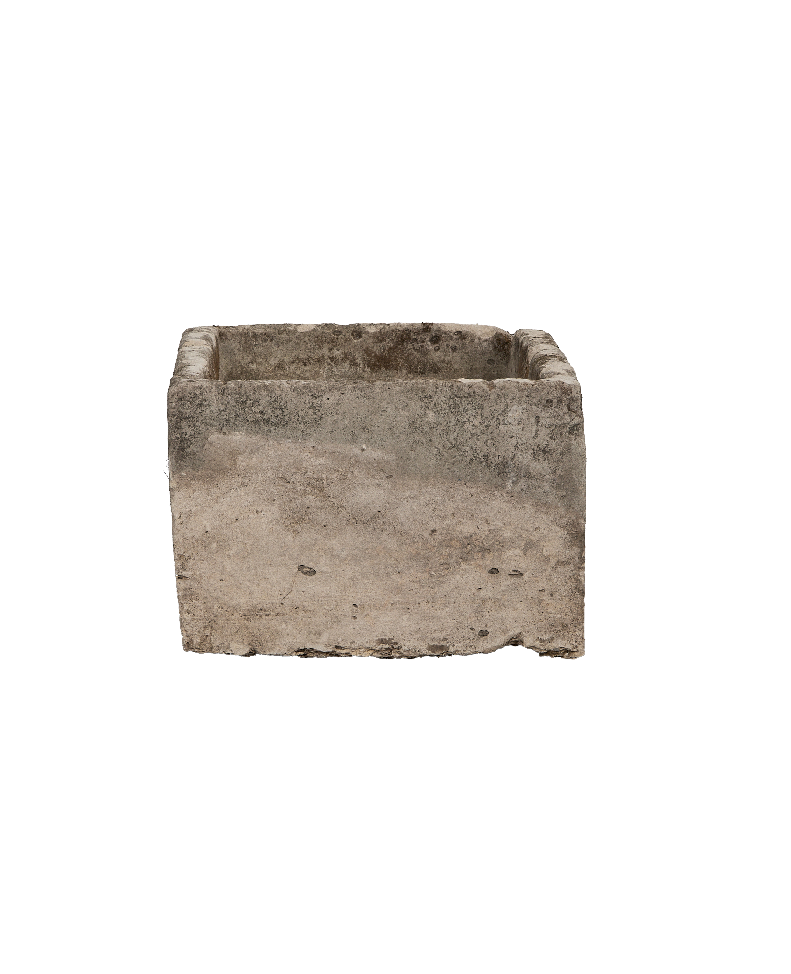 Limestone Trough - Rectangle detail view