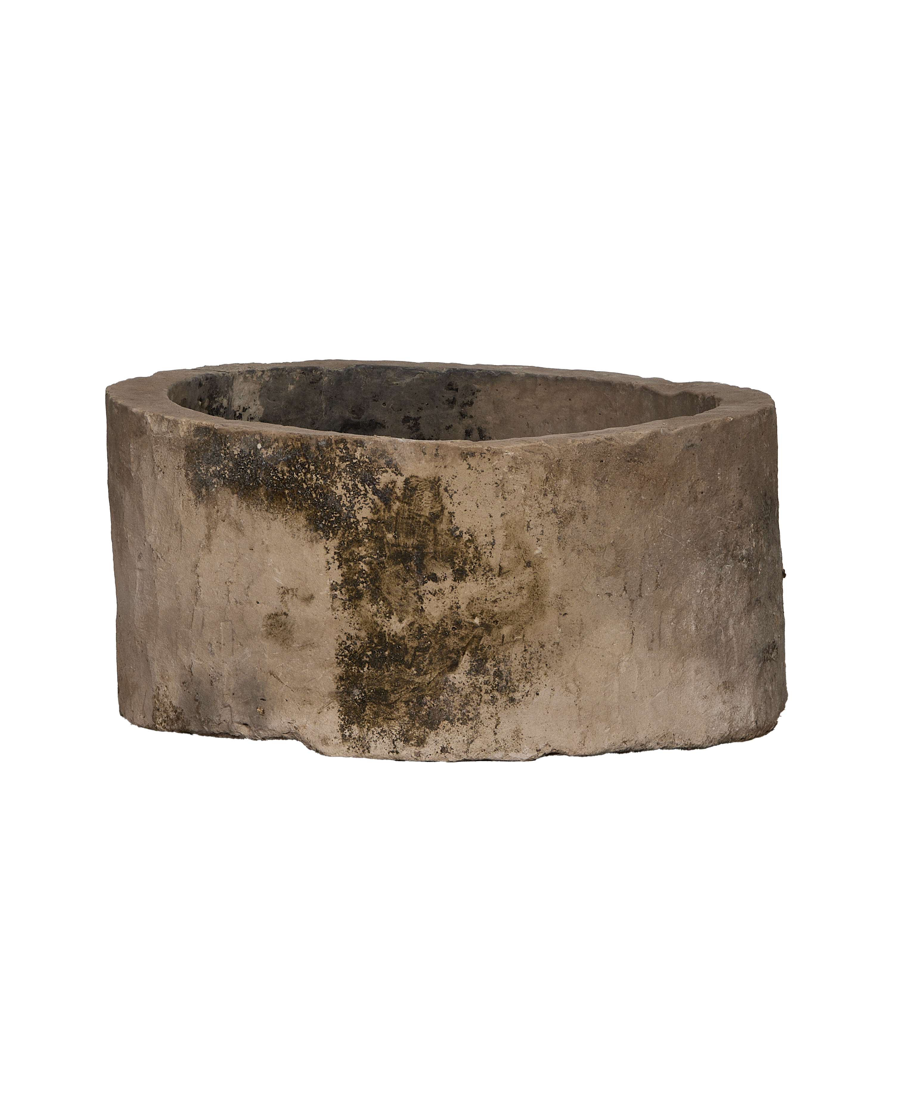Limestone Trough - Round alternate angle