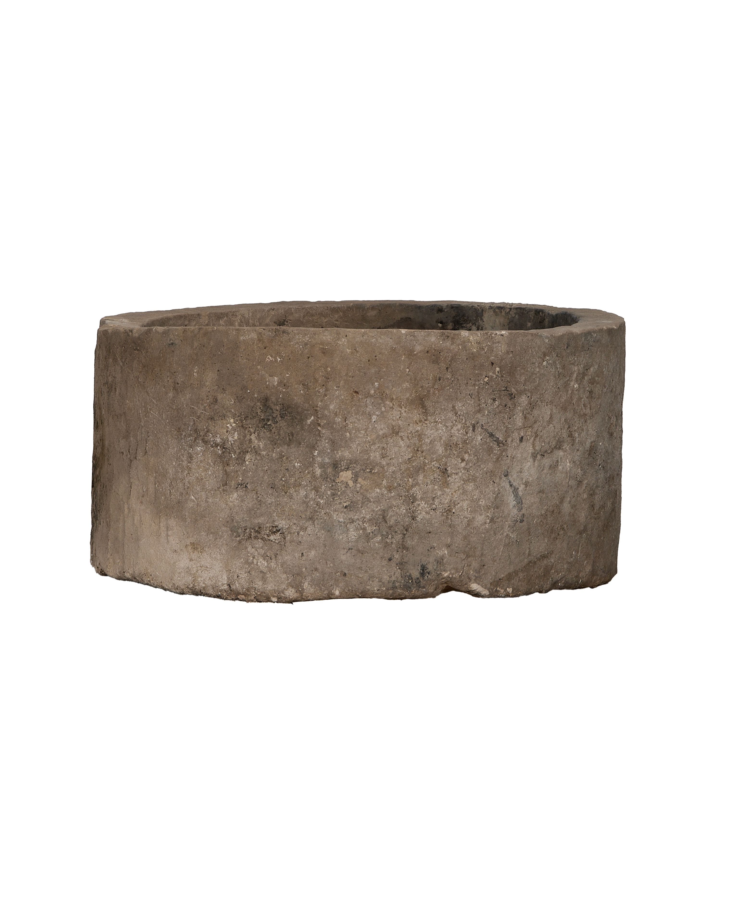 Limestone Trough - Round close-up