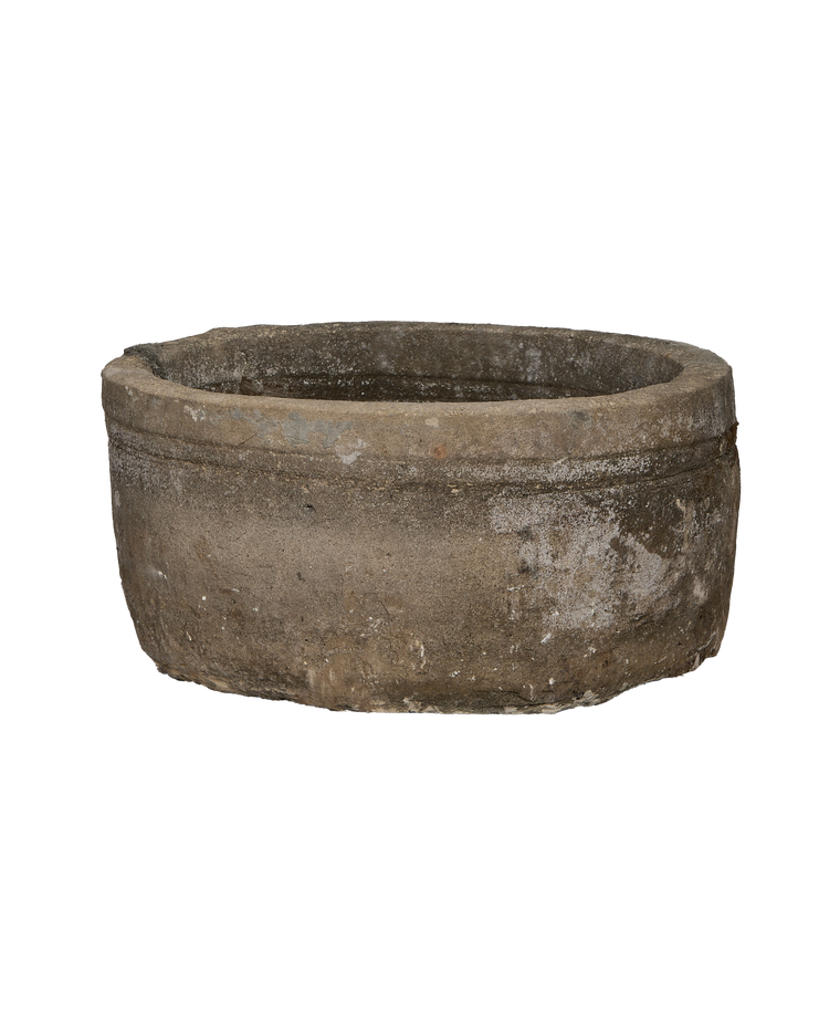 Limestone Trough - Round