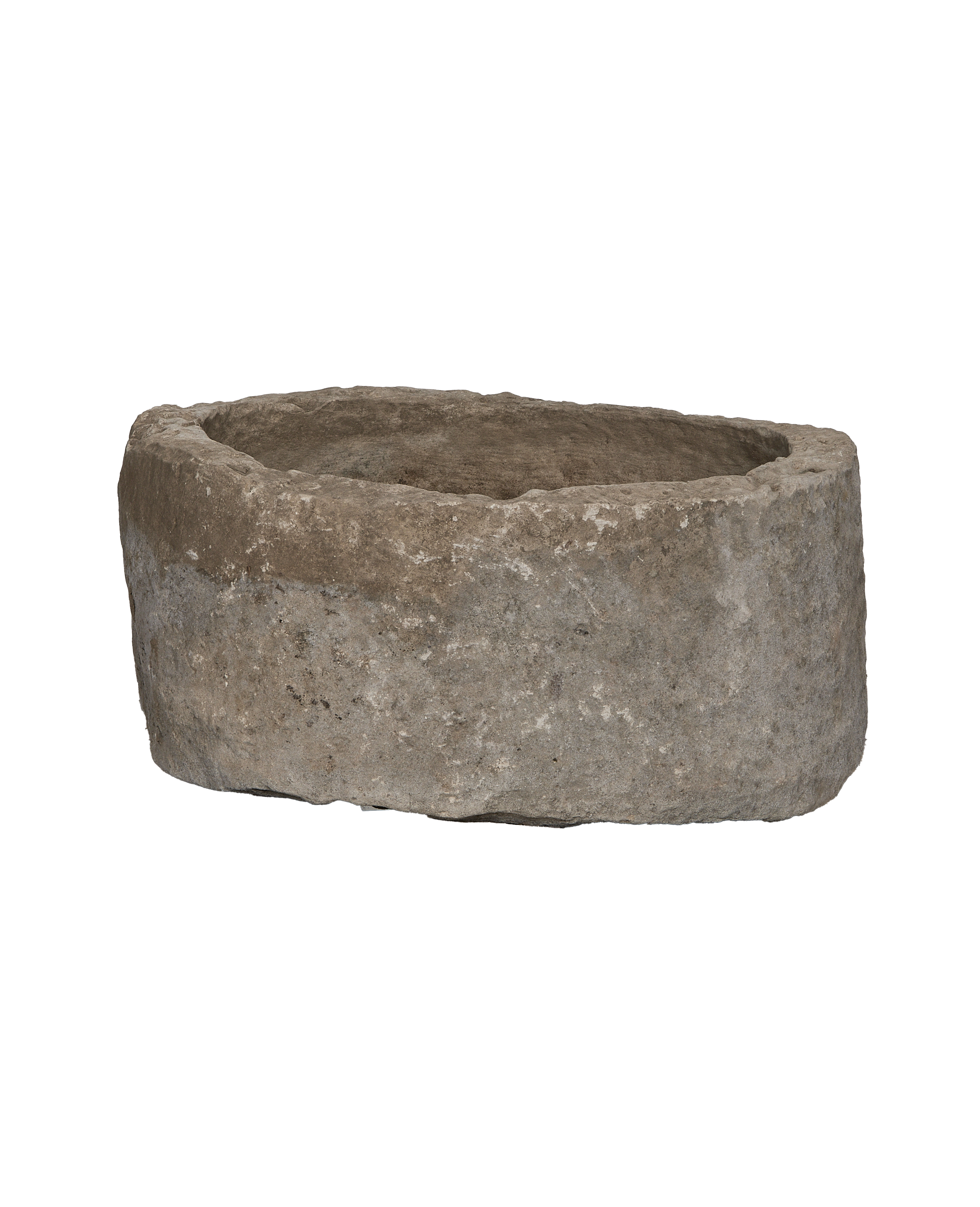 Limestone Trough - Round close-up