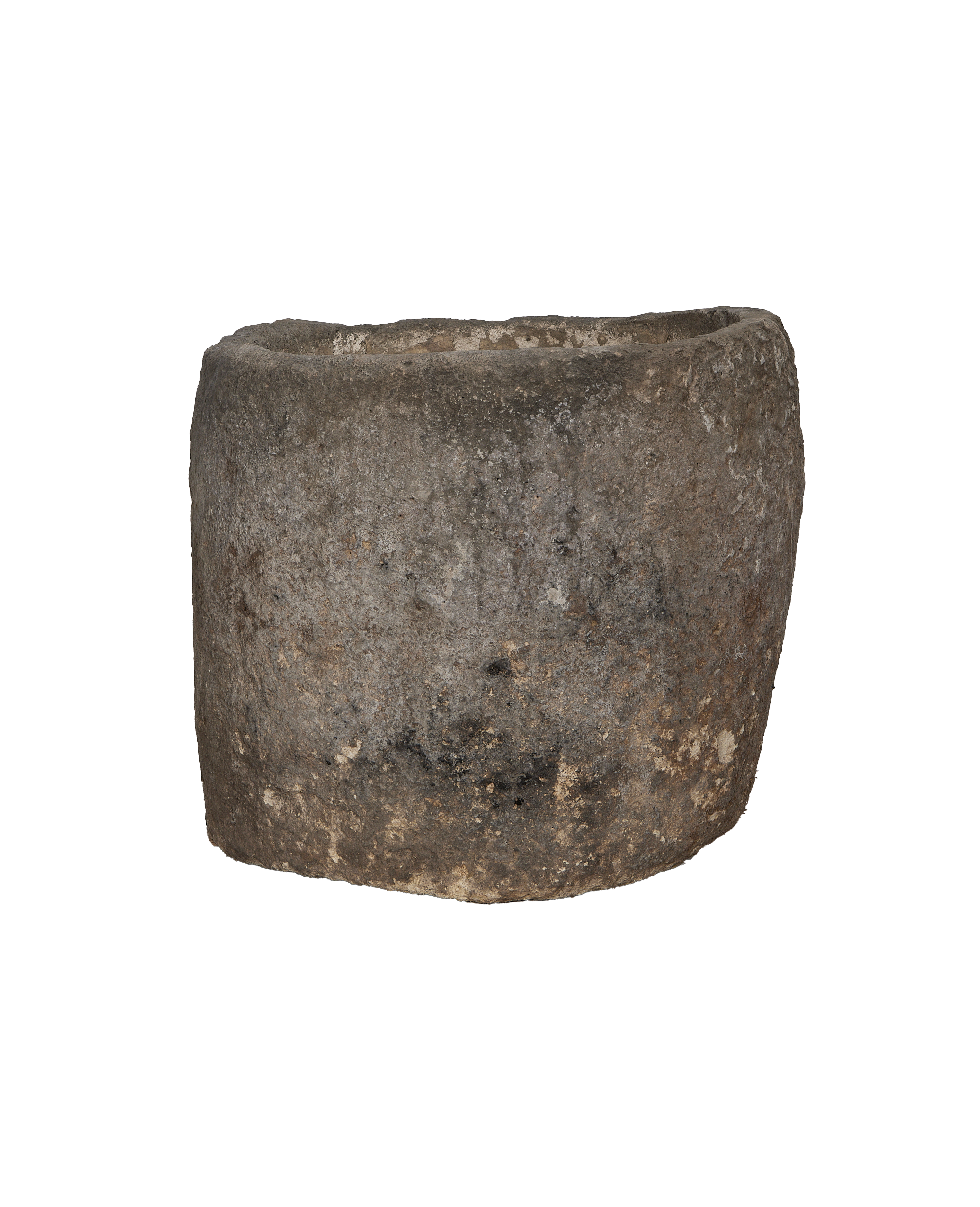 Limestone Trough - Round alternate angle