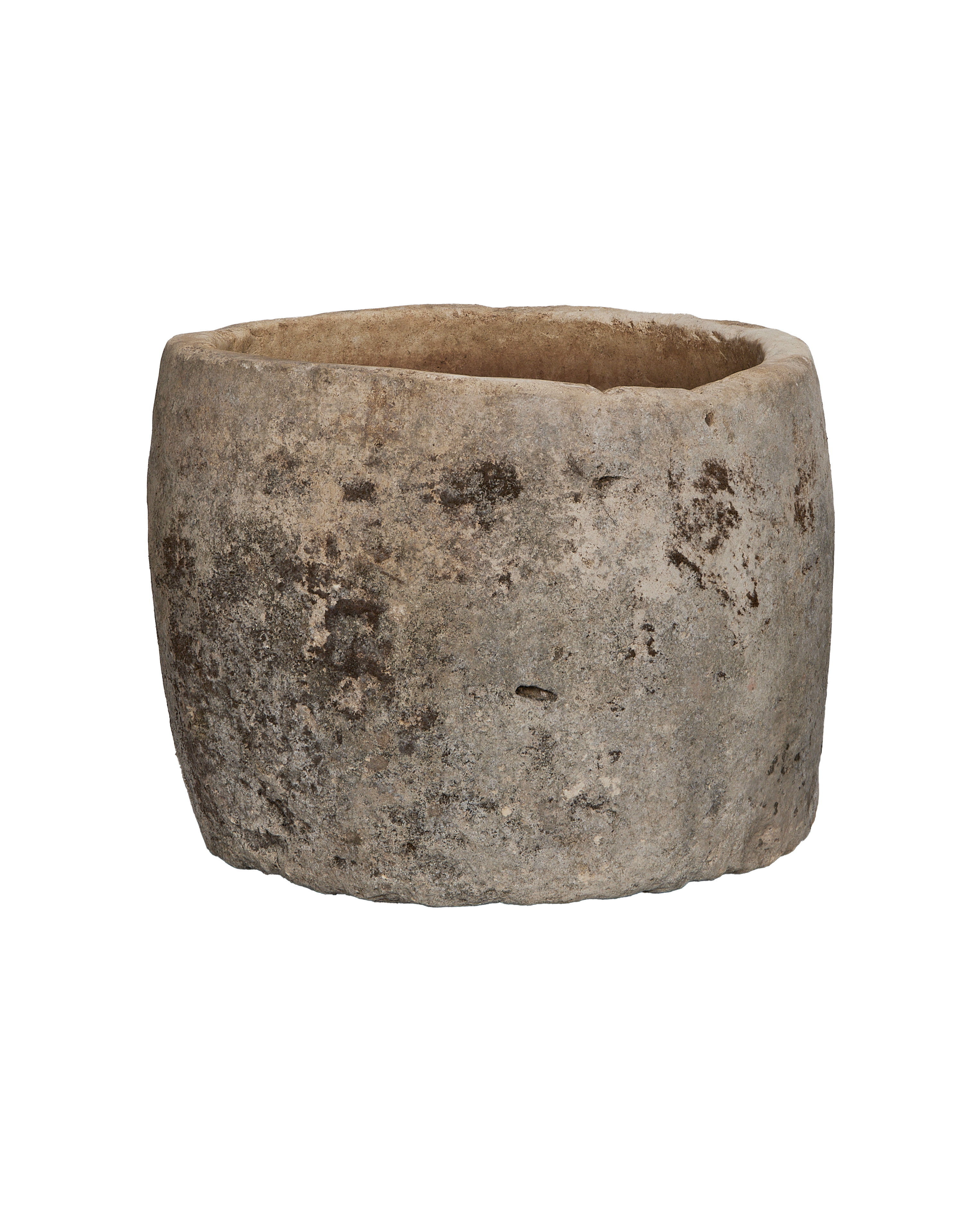 Limestone Trough - Round close-up